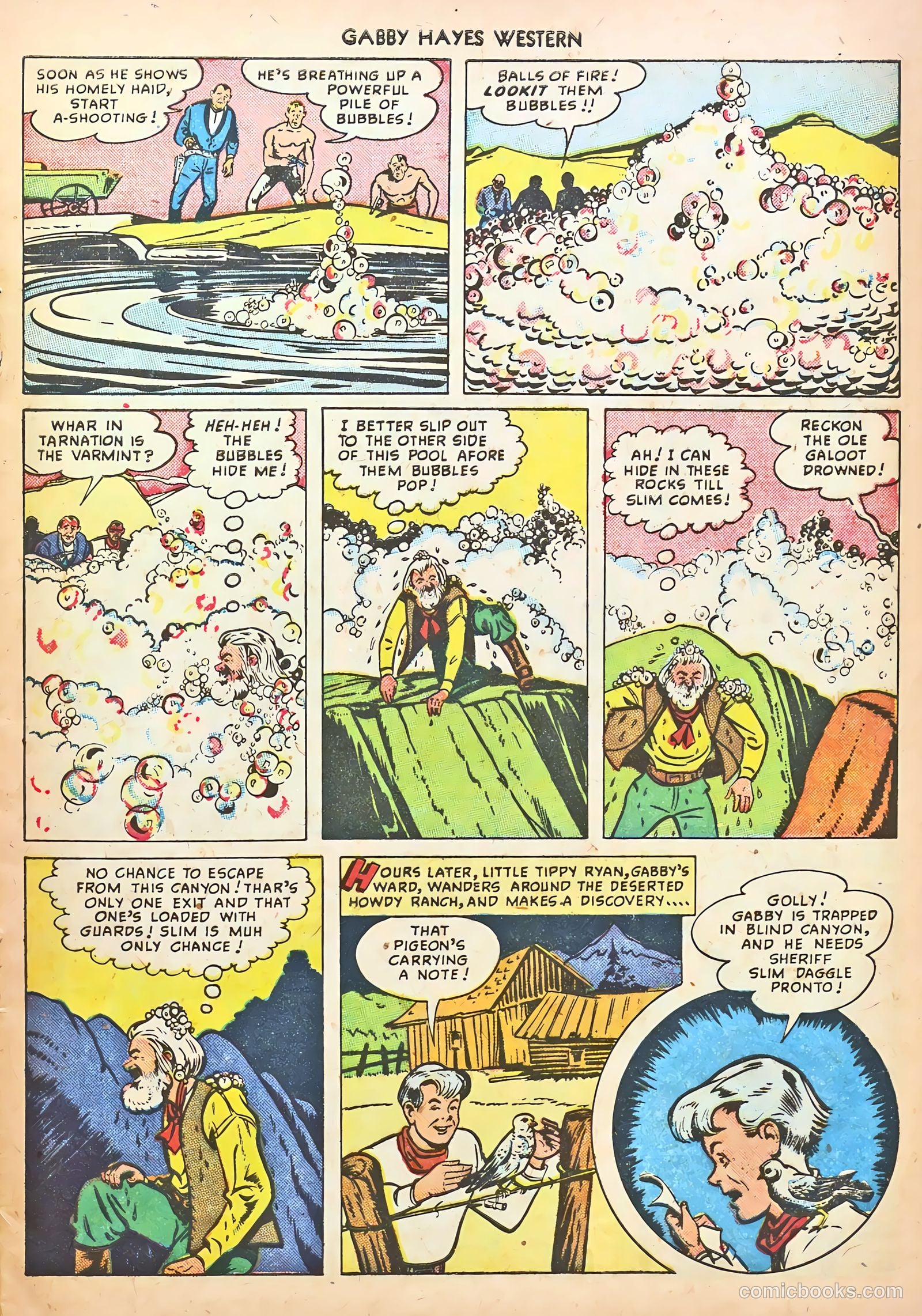 Gabby Hayes Western #12 — page 9 of 36