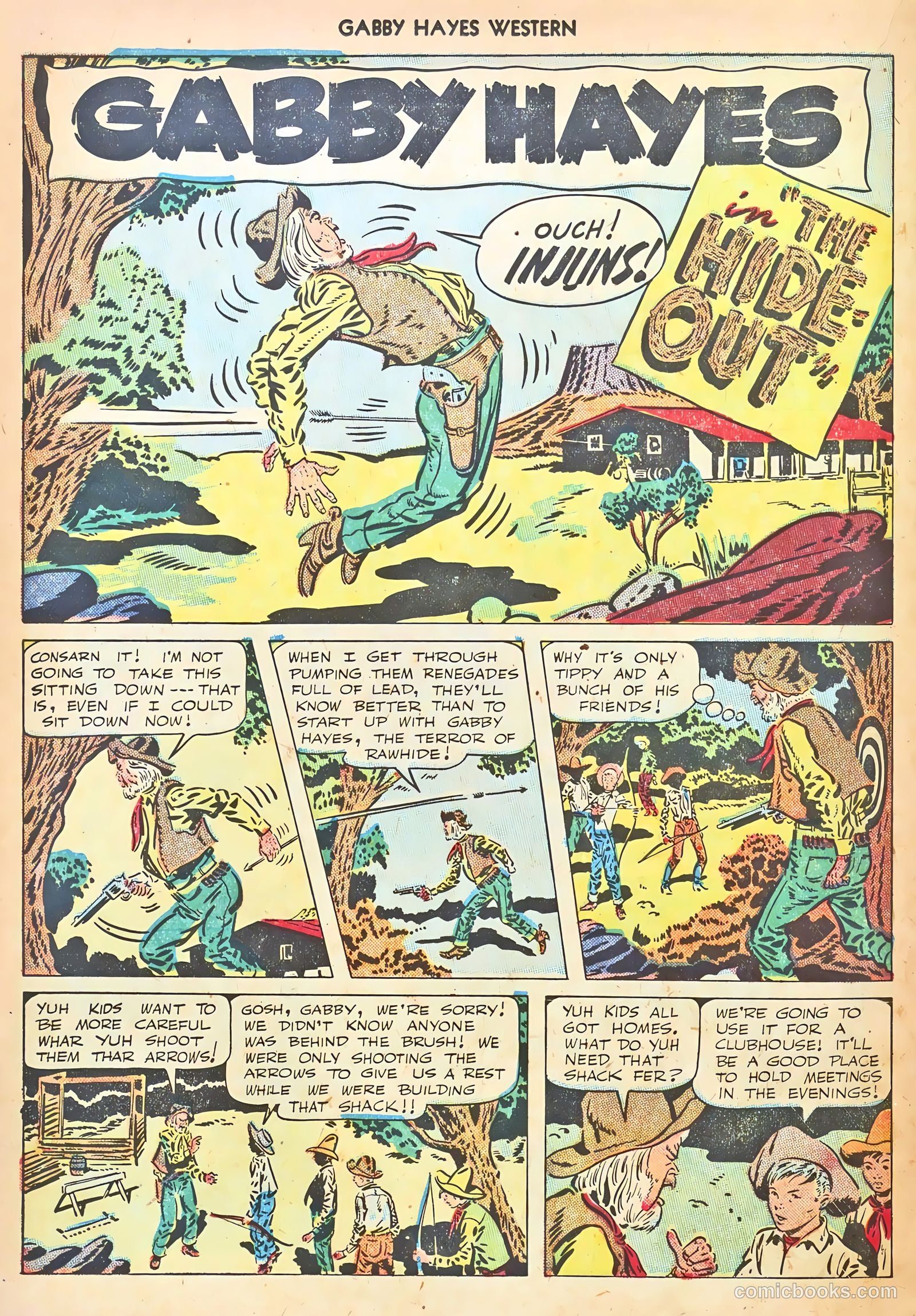 Gabby Hayes Western #12 — page 18 of 36
