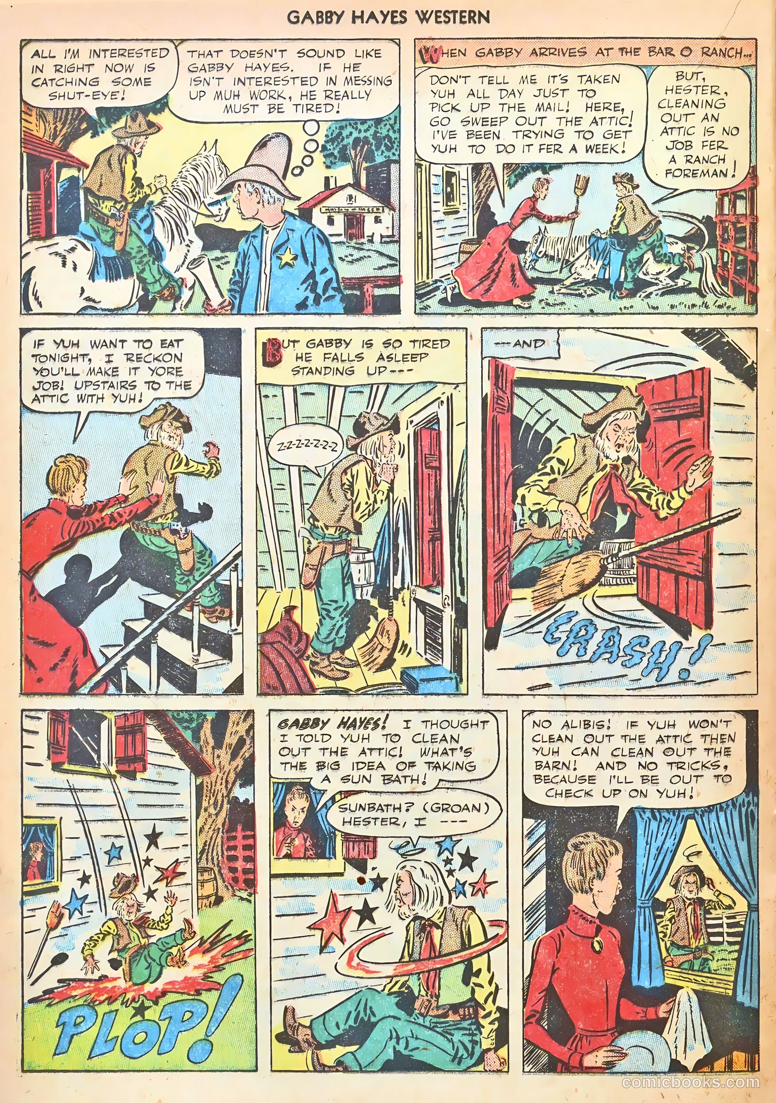 Gabby Hayes Western #12 — page 20 of 36