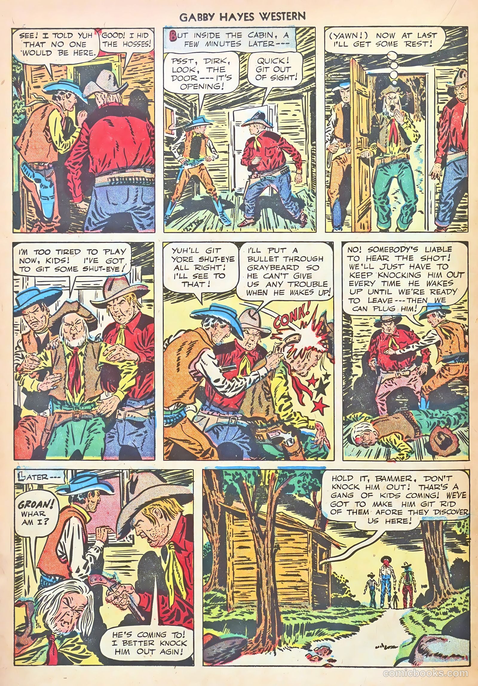 Gabby Hayes Western #12 — page 22 of 36
