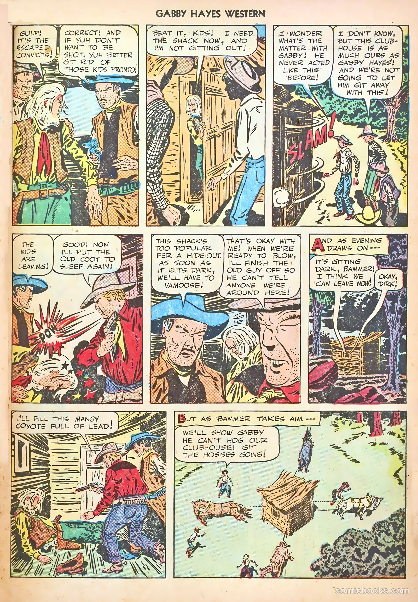 Gabby Hayes Western #12 — page 23 of 36