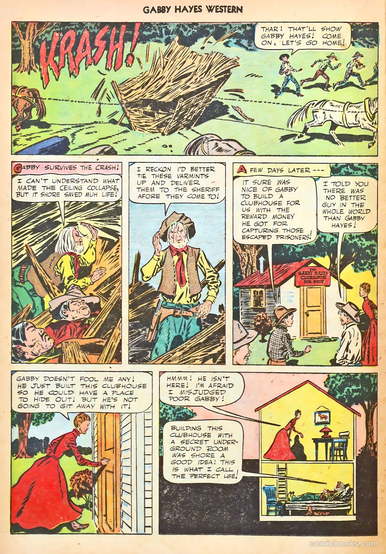 Gabby Hayes Western #12 — page 24 of 36
