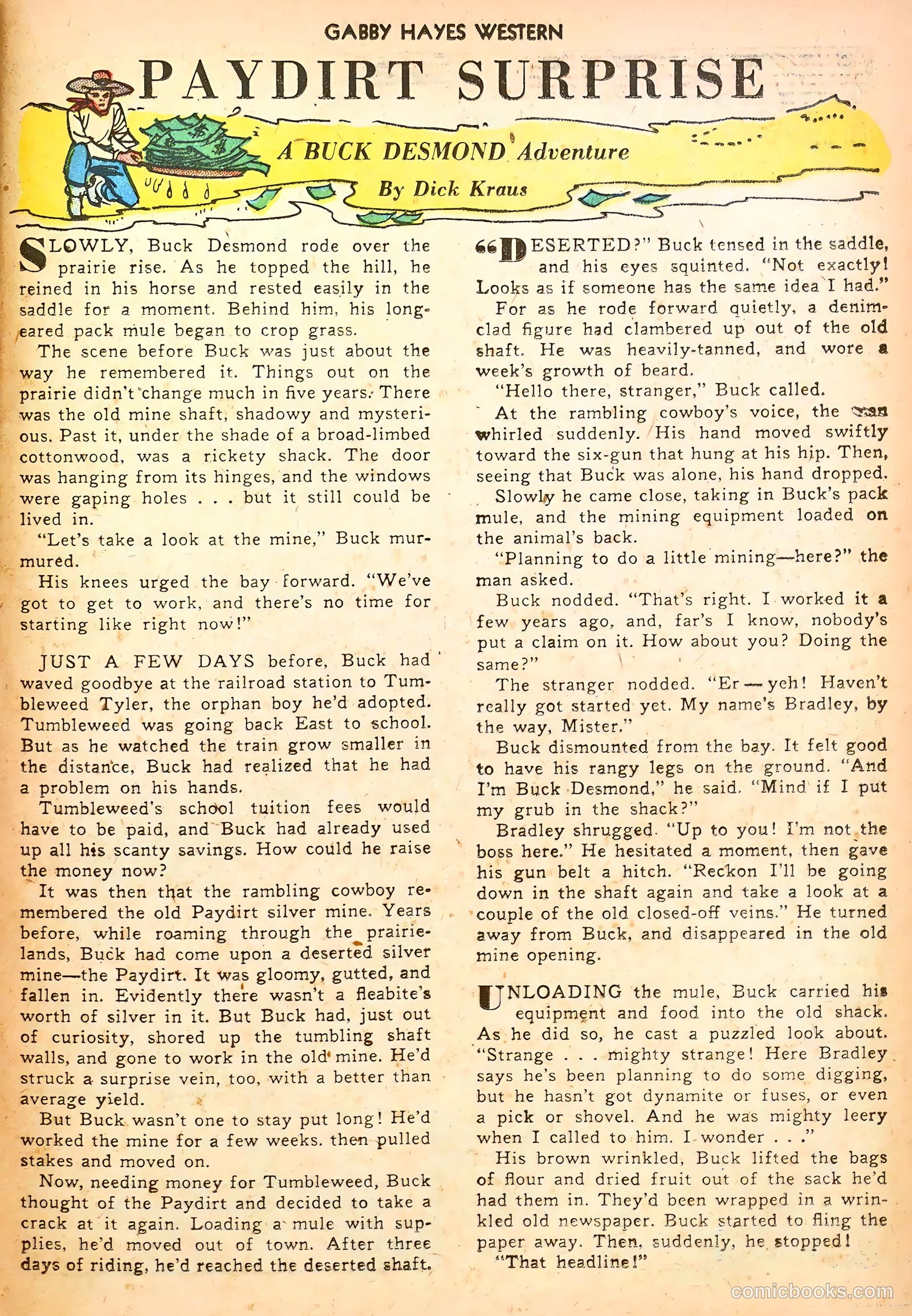 Gabby Hayes Western #12 — page 25 of 36