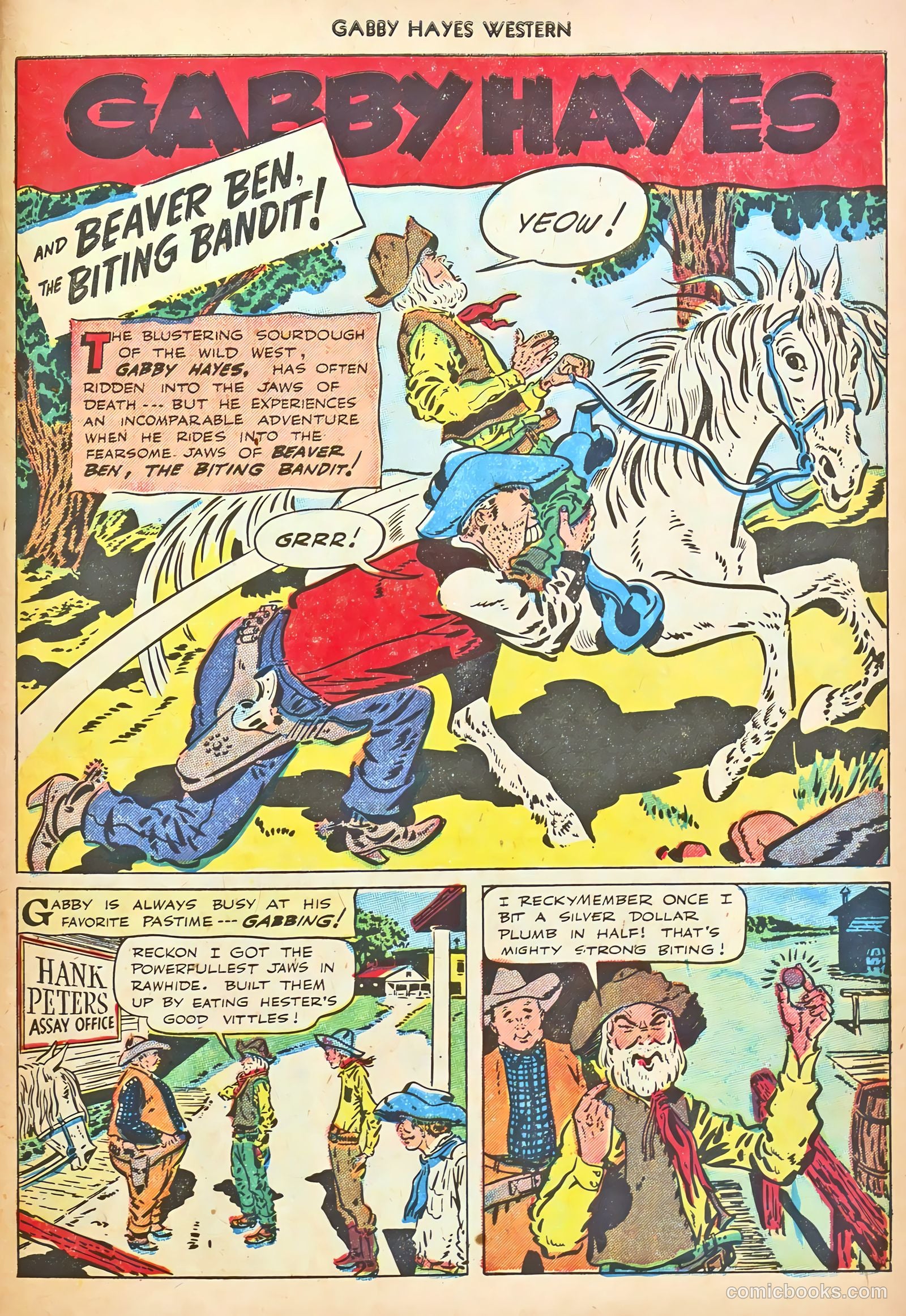 Gabby Hayes Western #12 — page 27 of 36