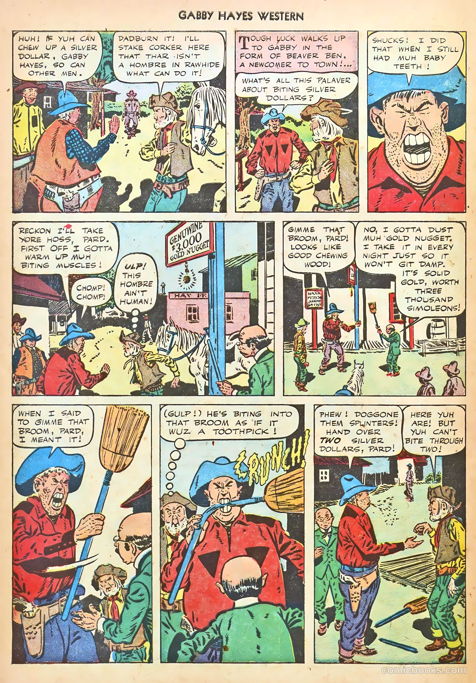 Gabby Hayes Western #12 — page 28 of 36