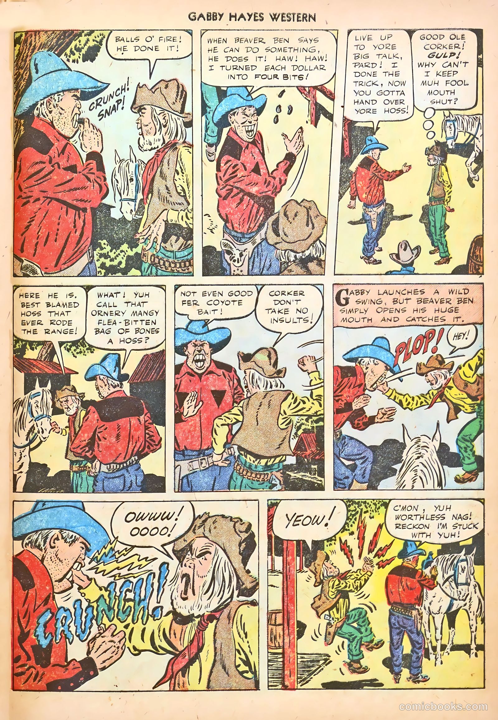 Gabby Hayes Western #12 — page 29 of 36