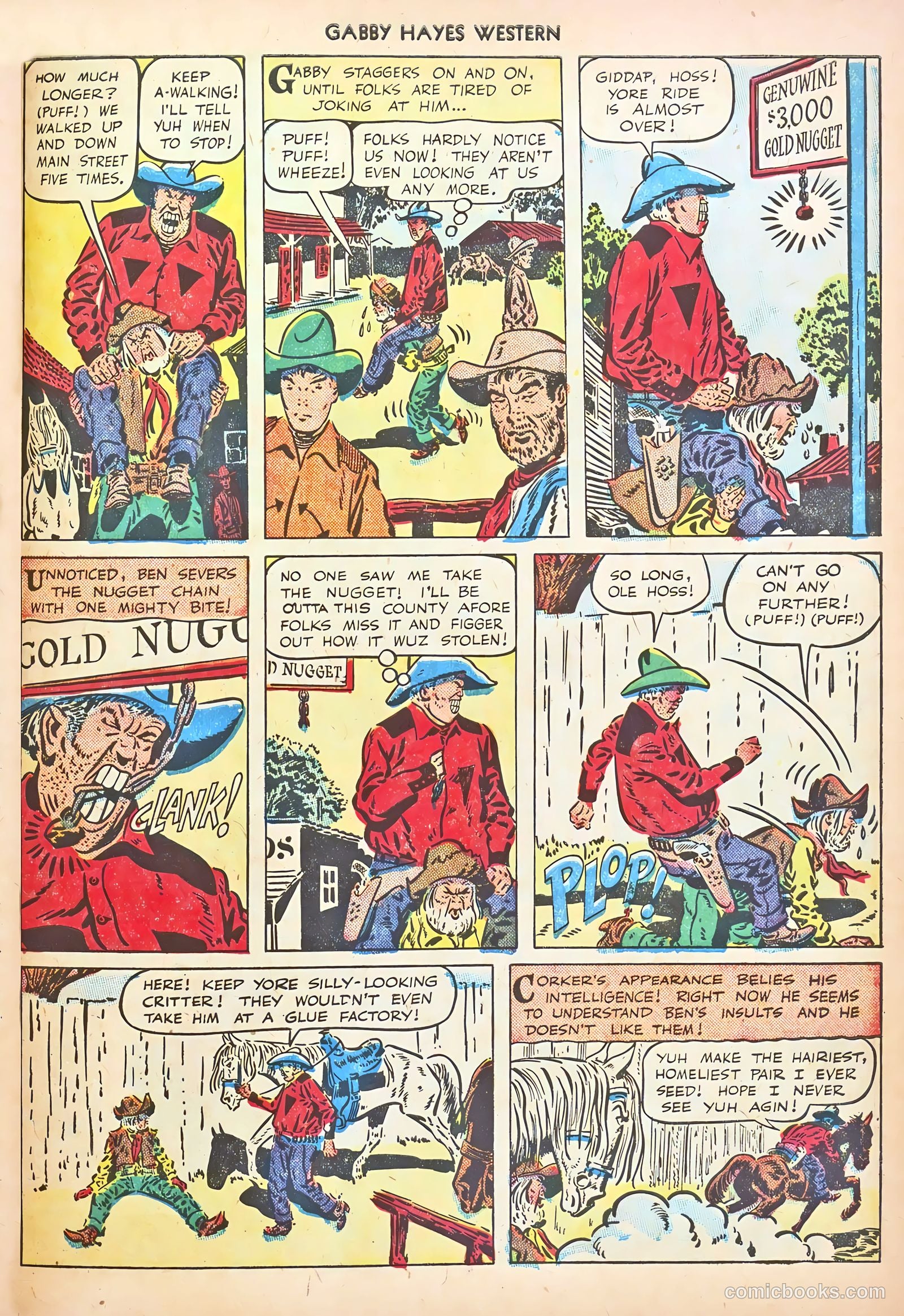 Gabby Hayes Western #12 — page 31 of 36