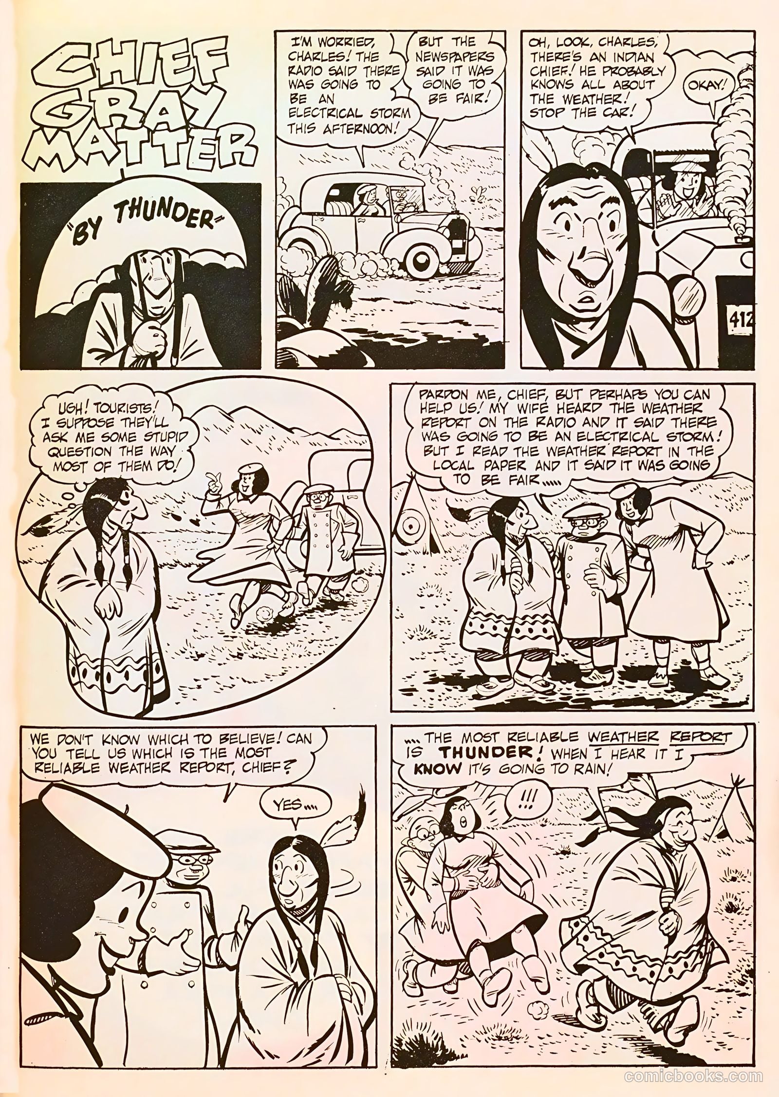 Gabby Hayes Western #12 — page 35 of 36