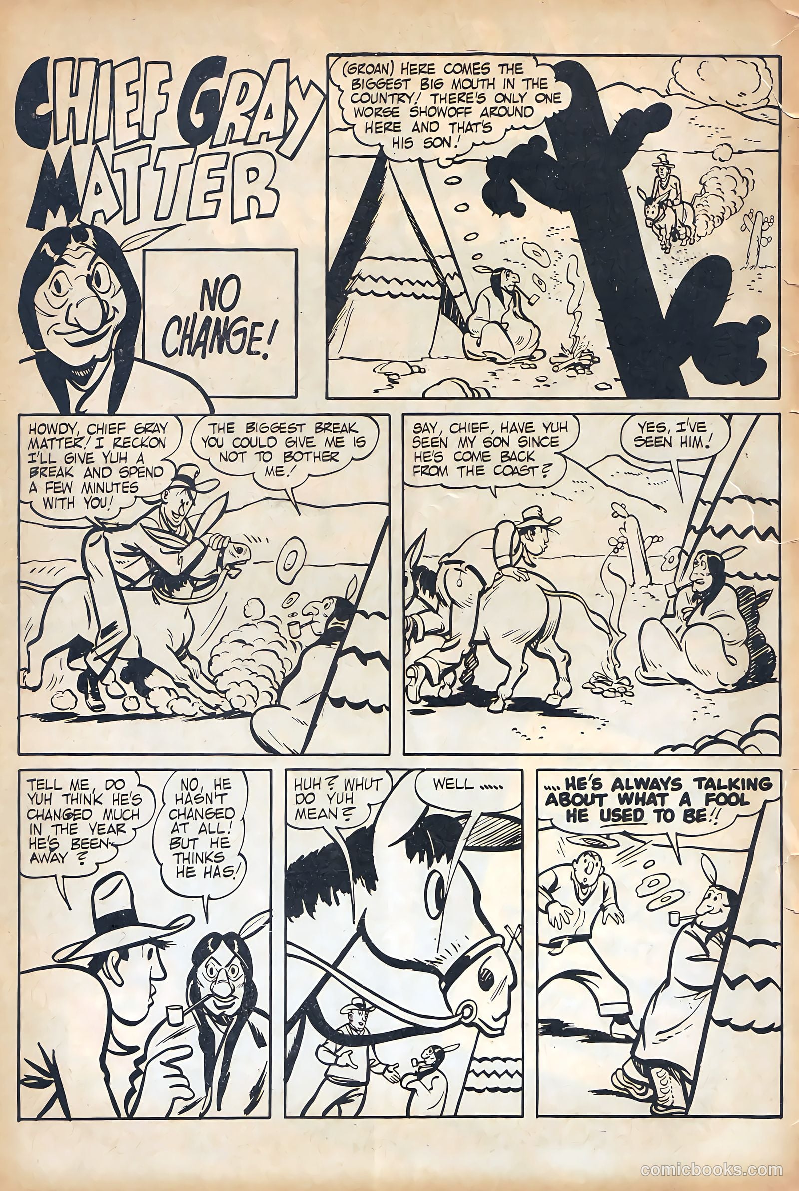 Gabby Hayes Western #13 — page 2 of 36