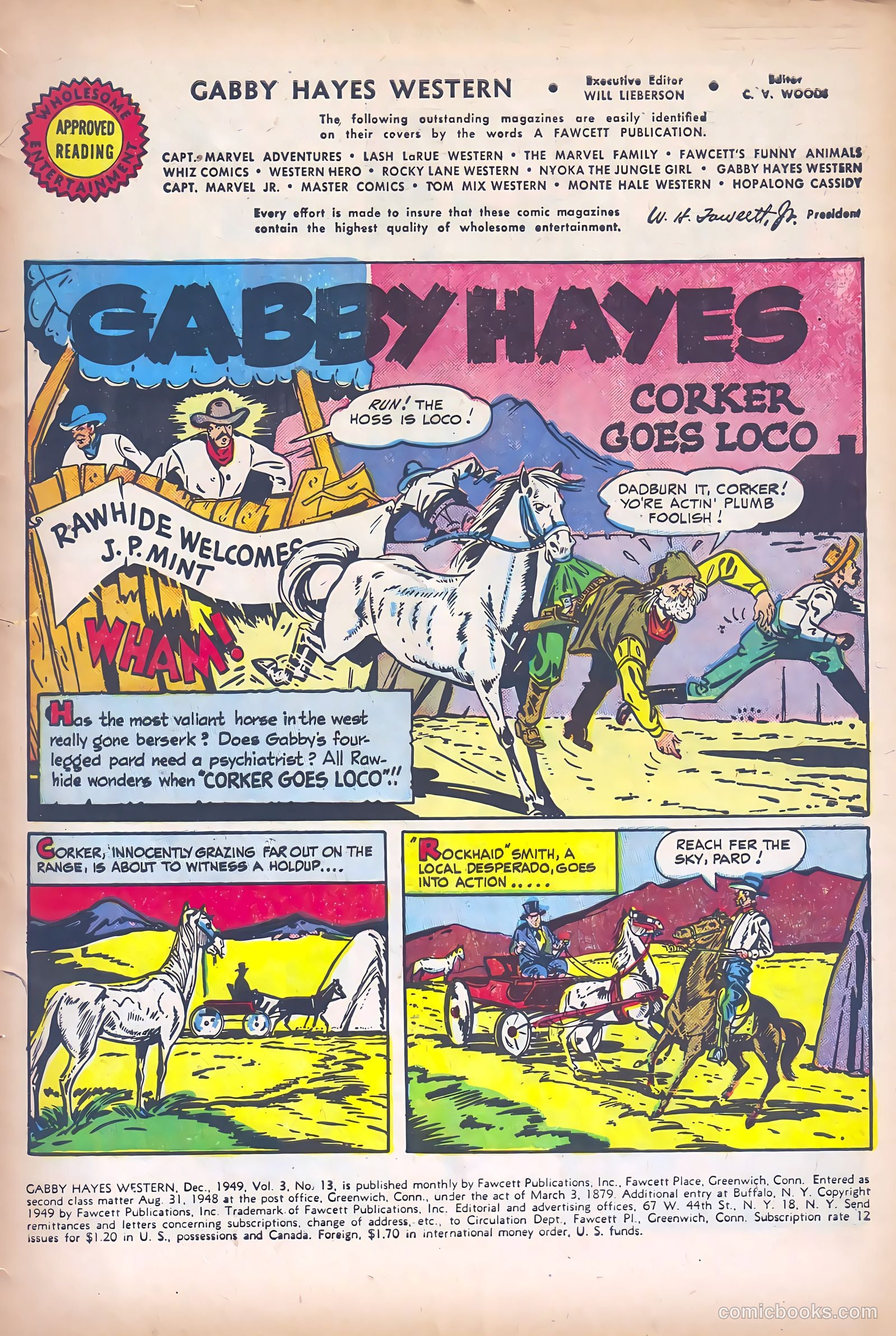 Gabby Hayes Western #13 — page 3 of 36