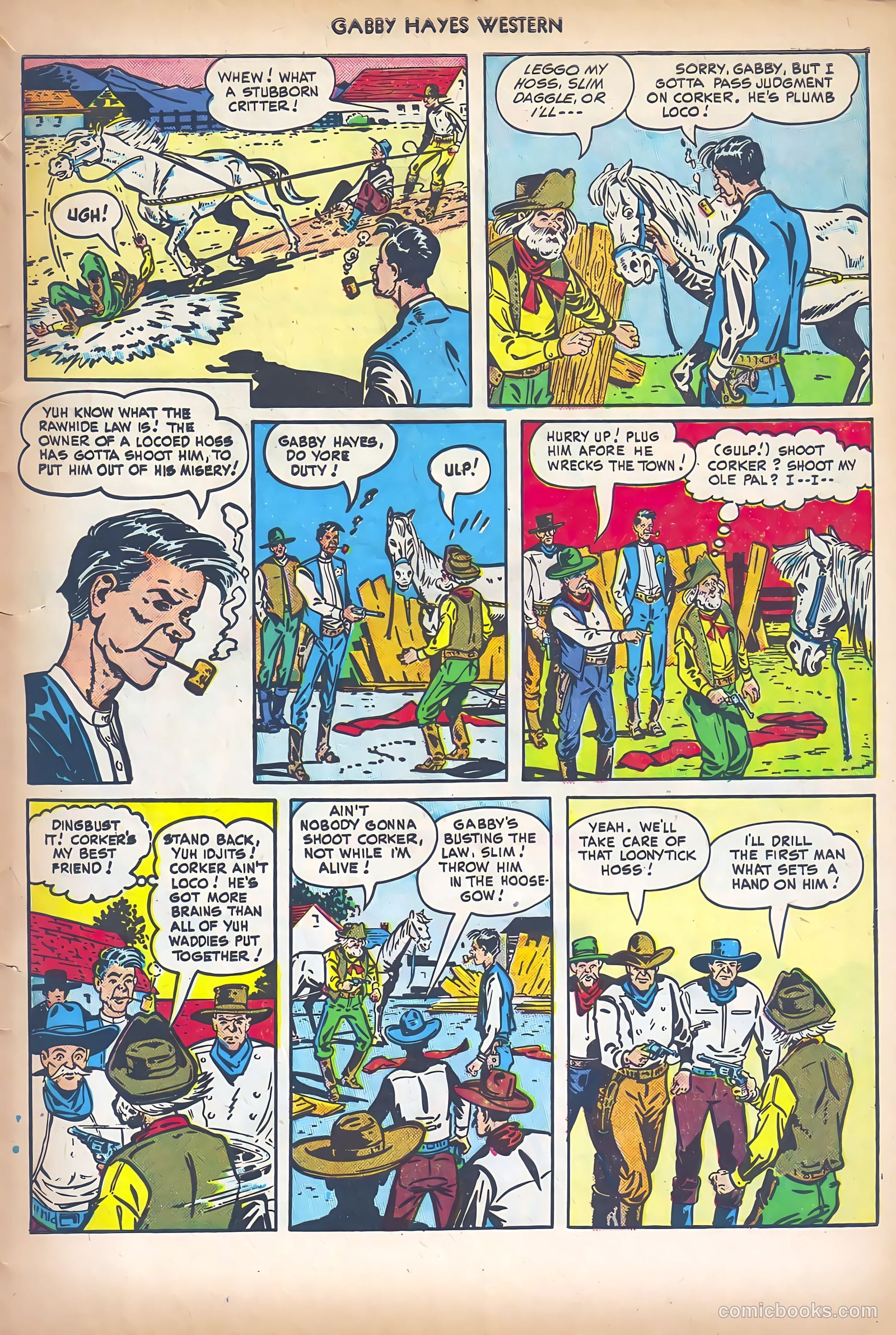 Gabby Hayes Western #13 — page 7 of 36