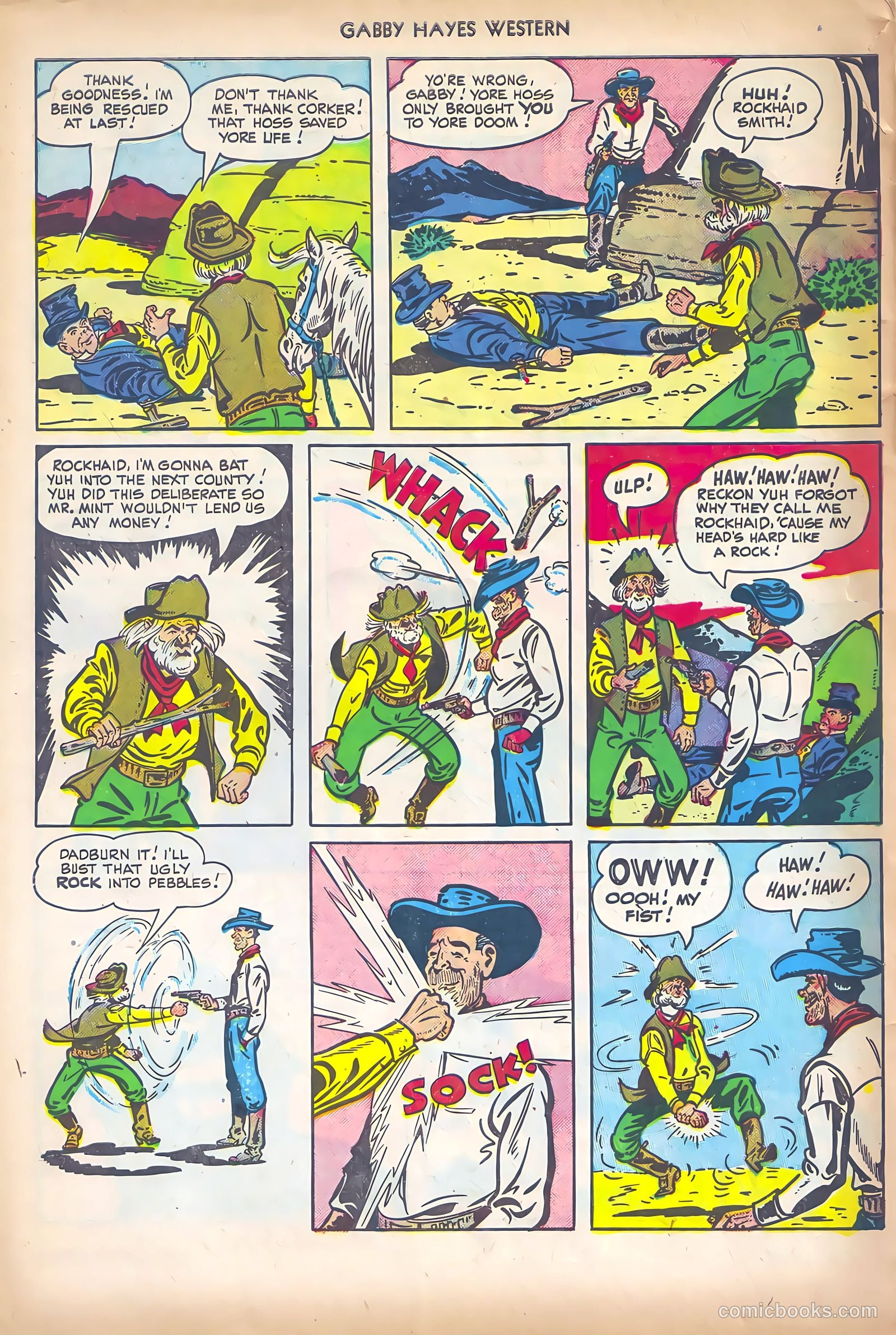 Gabby Hayes Western #13 — page 10 of 36