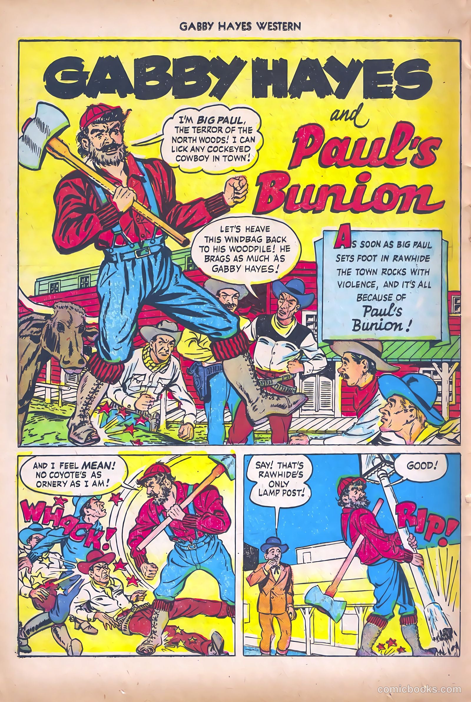 Gabby Hayes Western #13 — page 16 of 36
