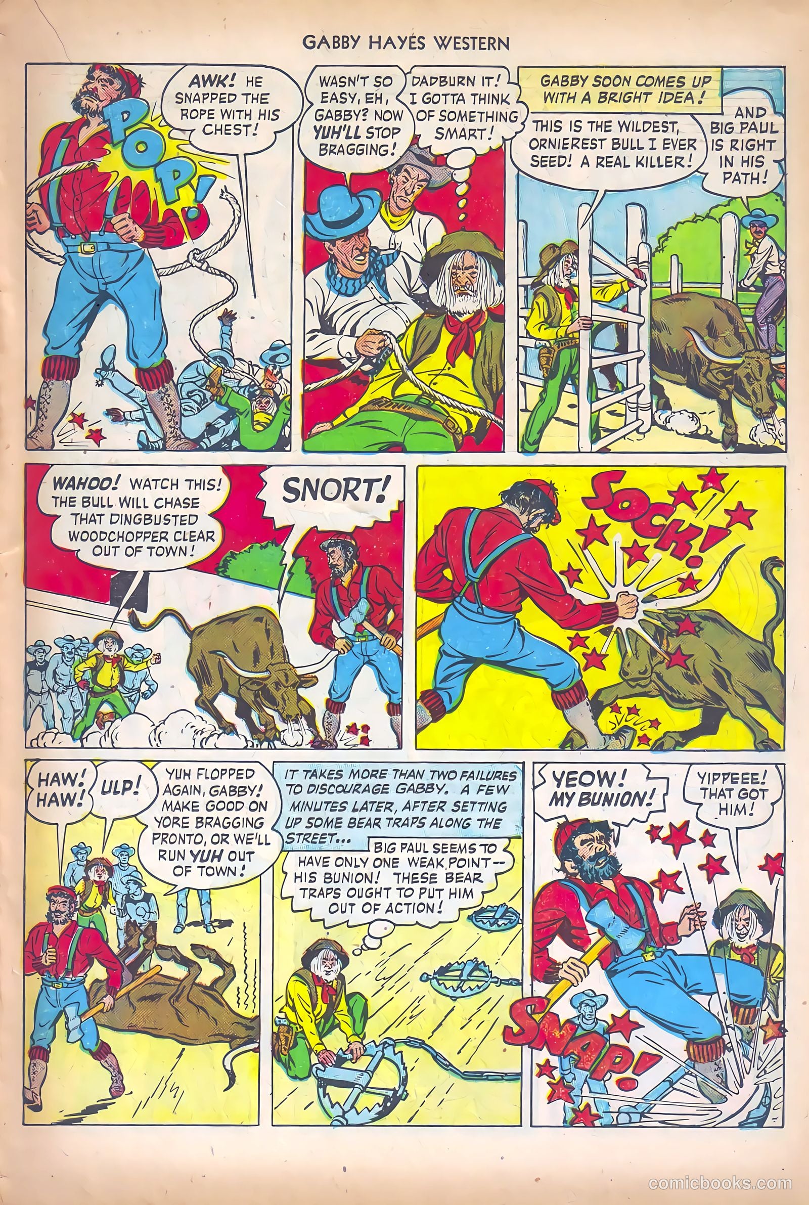 Gabby Hayes Western #13 — page 19 of 36