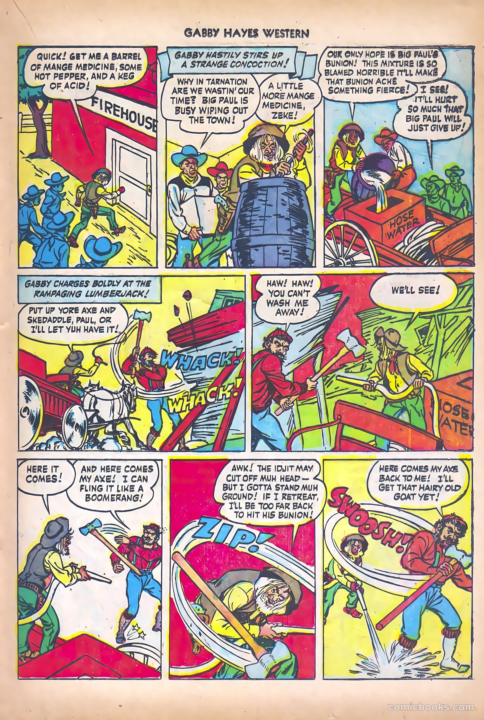 Gabby Hayes Western #13 — page 21 of 36