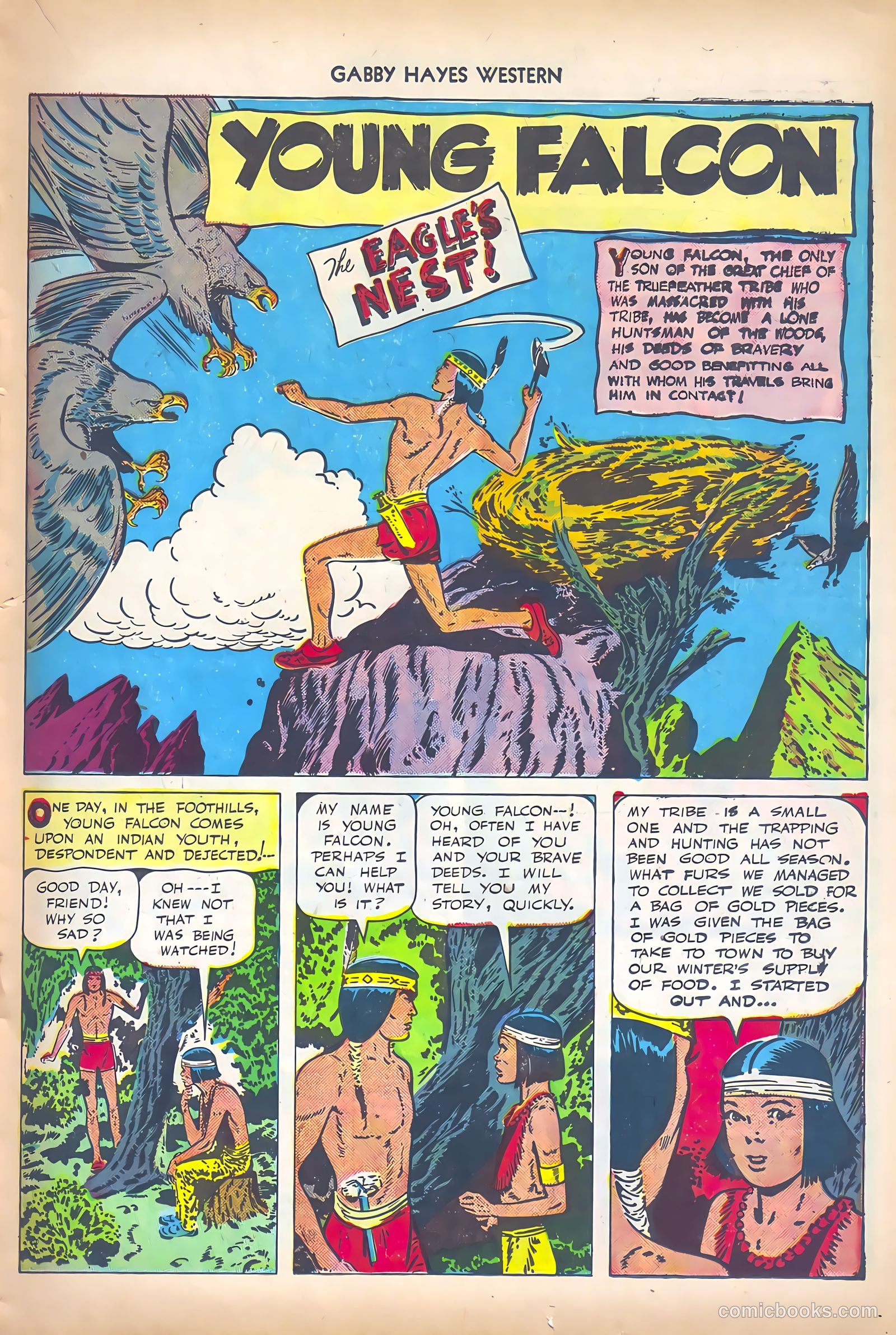 Gabby Hayes Western #13 — page 23 of 36