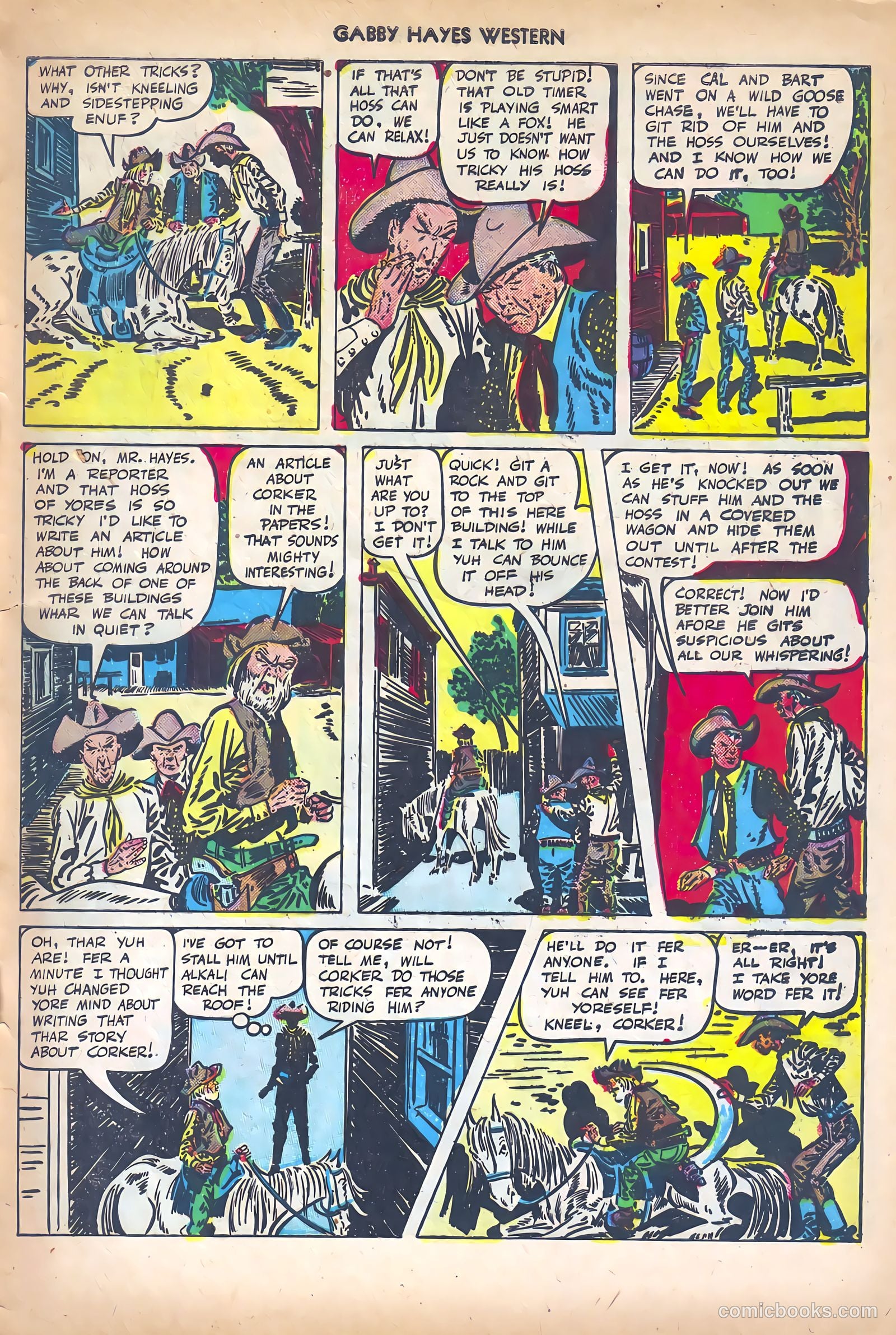 Gabby Hayes Western #13 — page 29 of 36