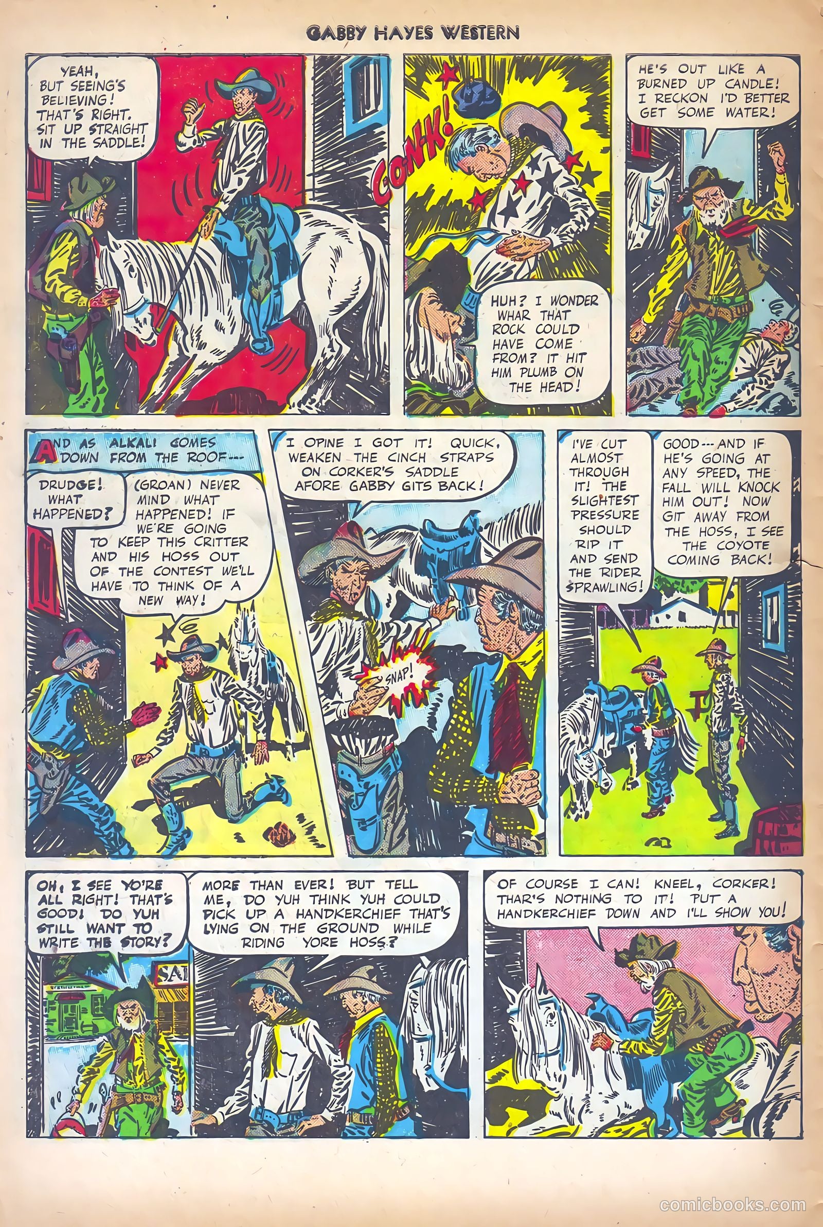 Gabby Hayes Western #13 — page 30 of 36