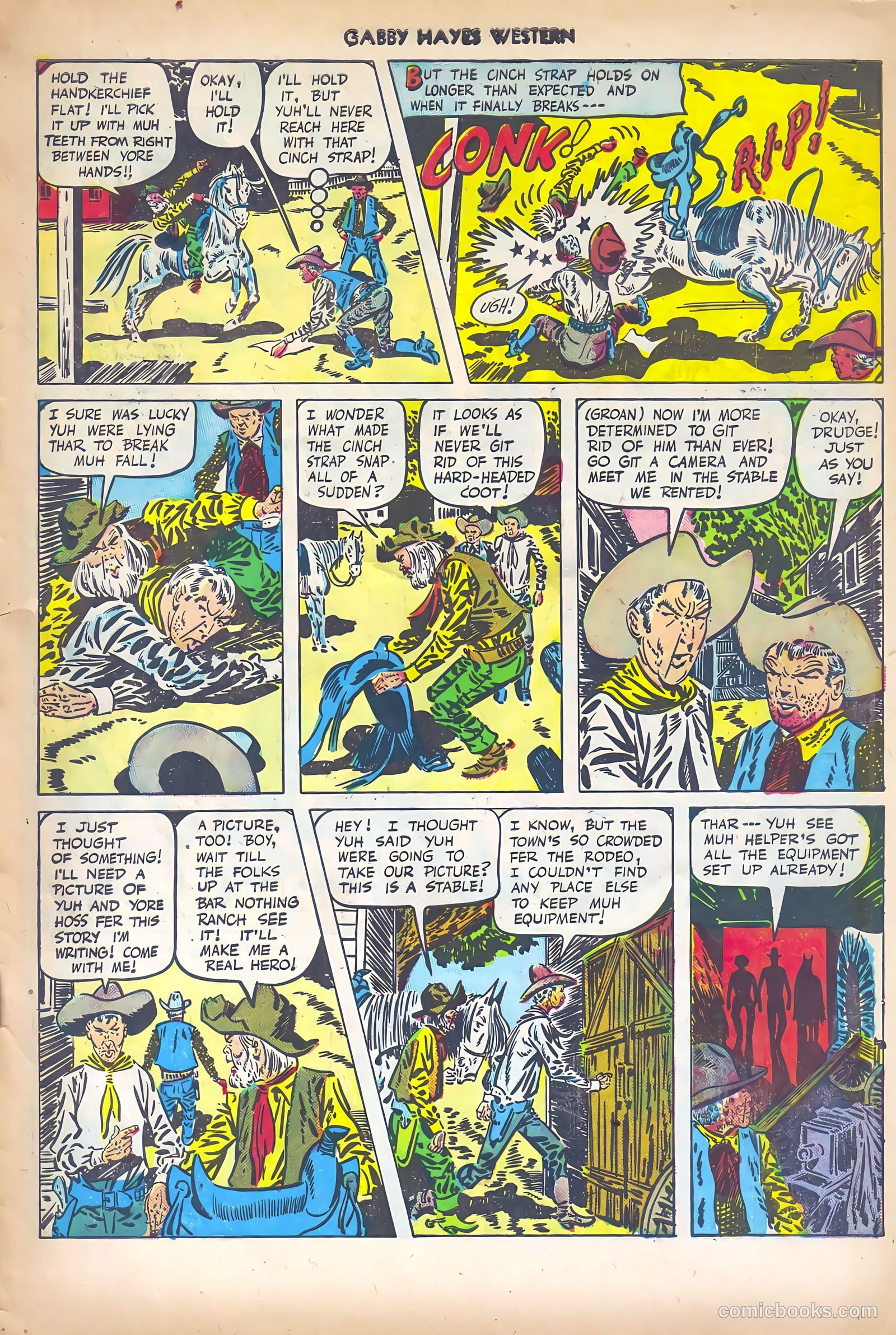 Gabby Hayes Western #13 — page 31 of 36