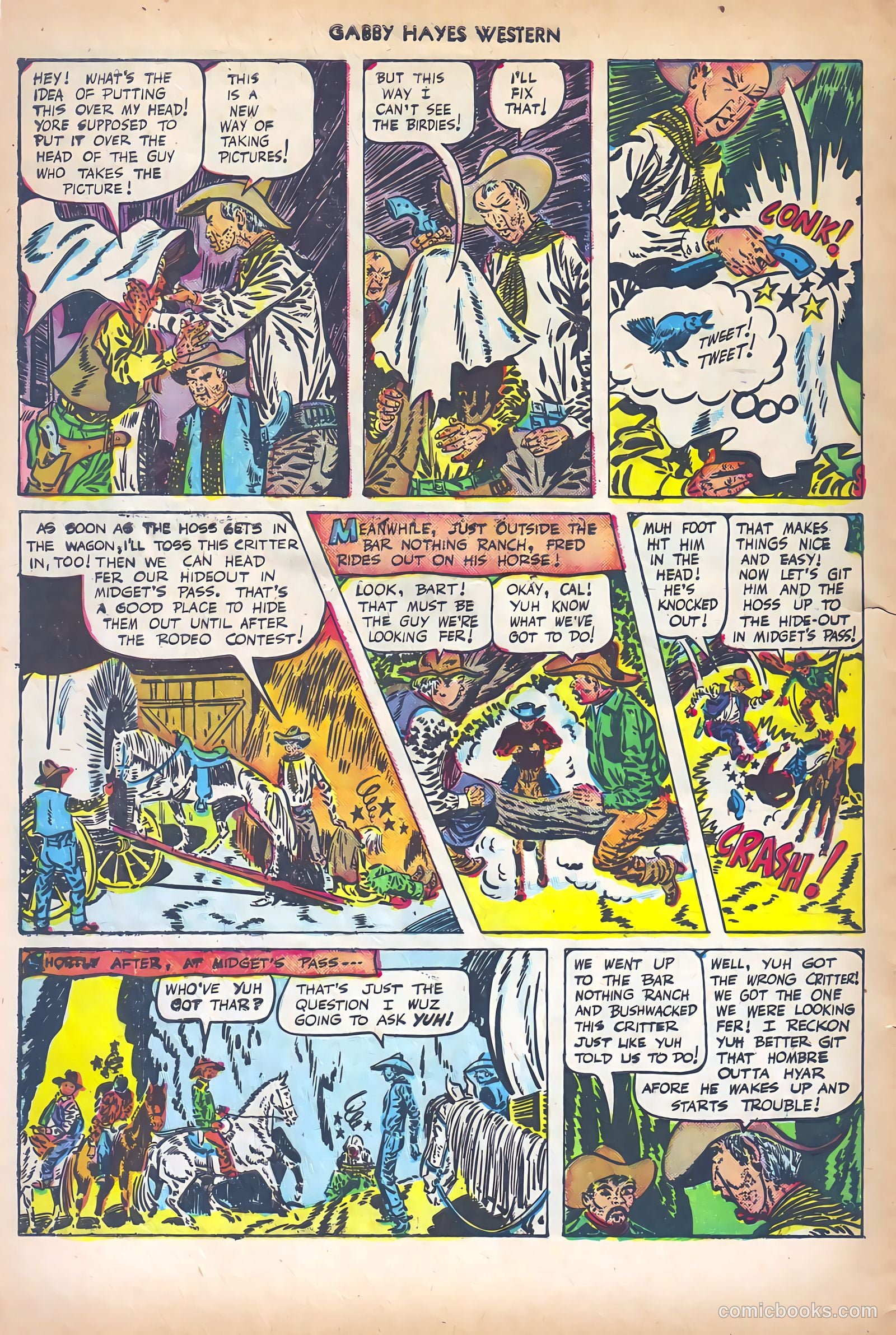 Gabby Hayes Western #13 — page 32 of 36