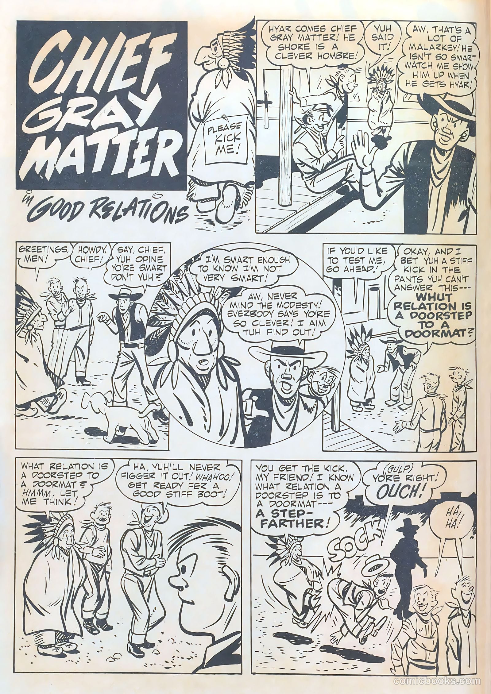 Gabby Hayes Western #14 — page 2 of 36