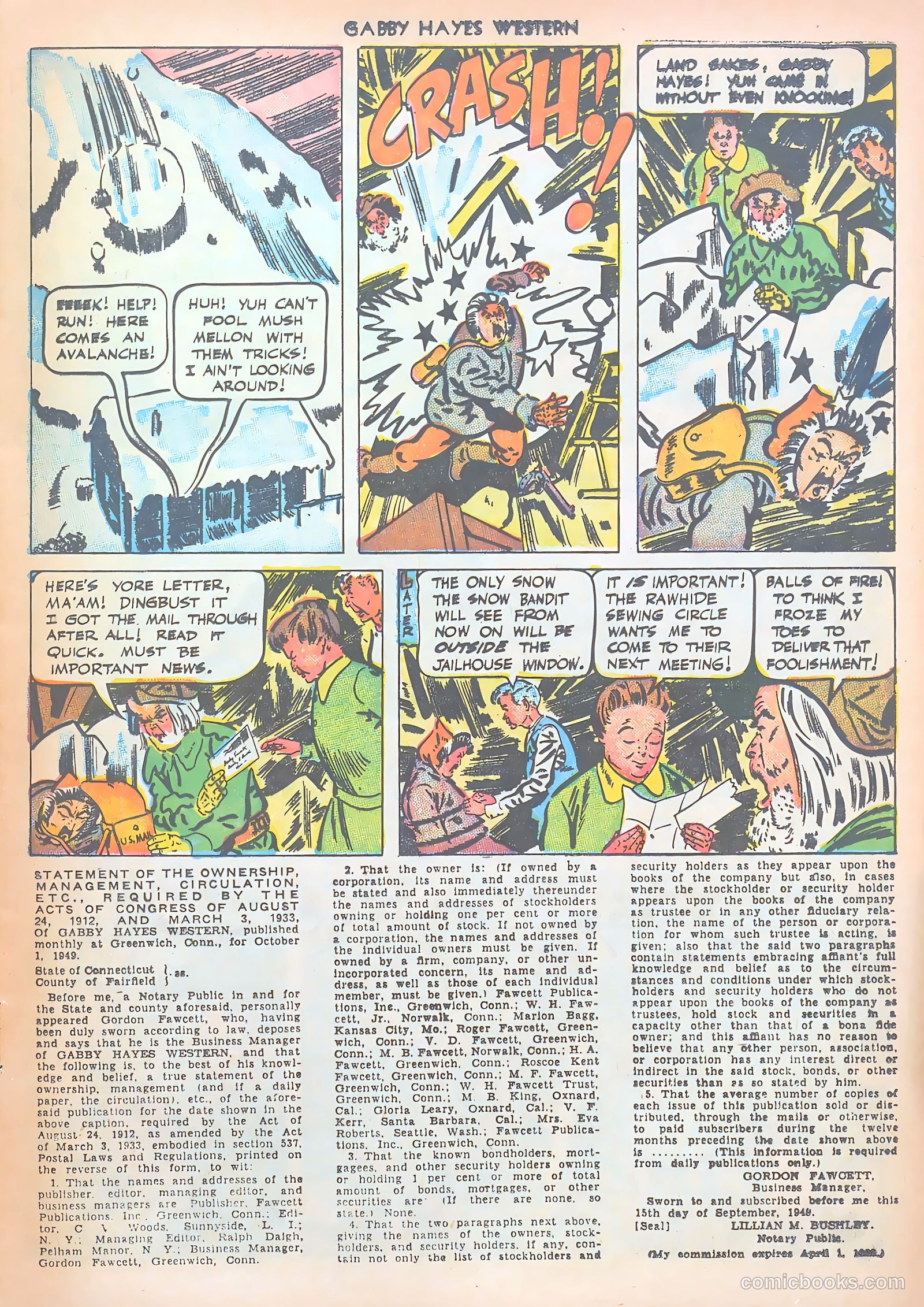 Gabby Hayes Western #14 — page 13 of 36