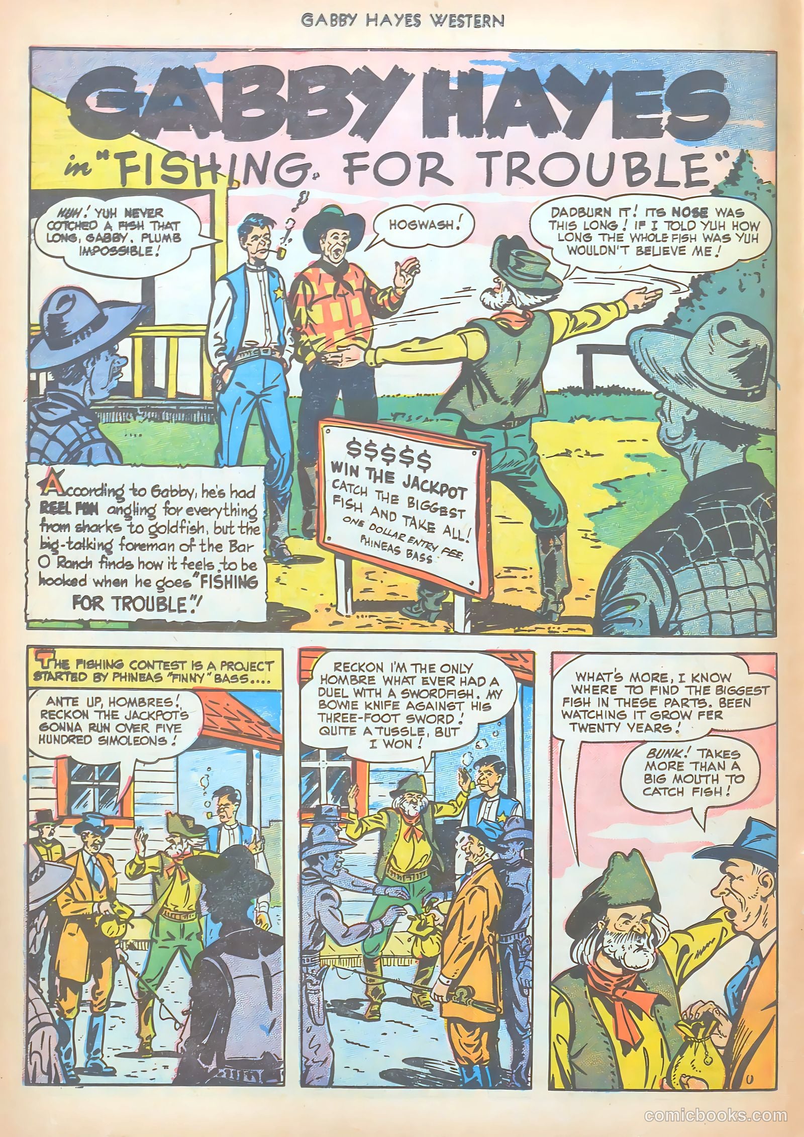 Gabby Hayes Western #14 — page 18 of 36