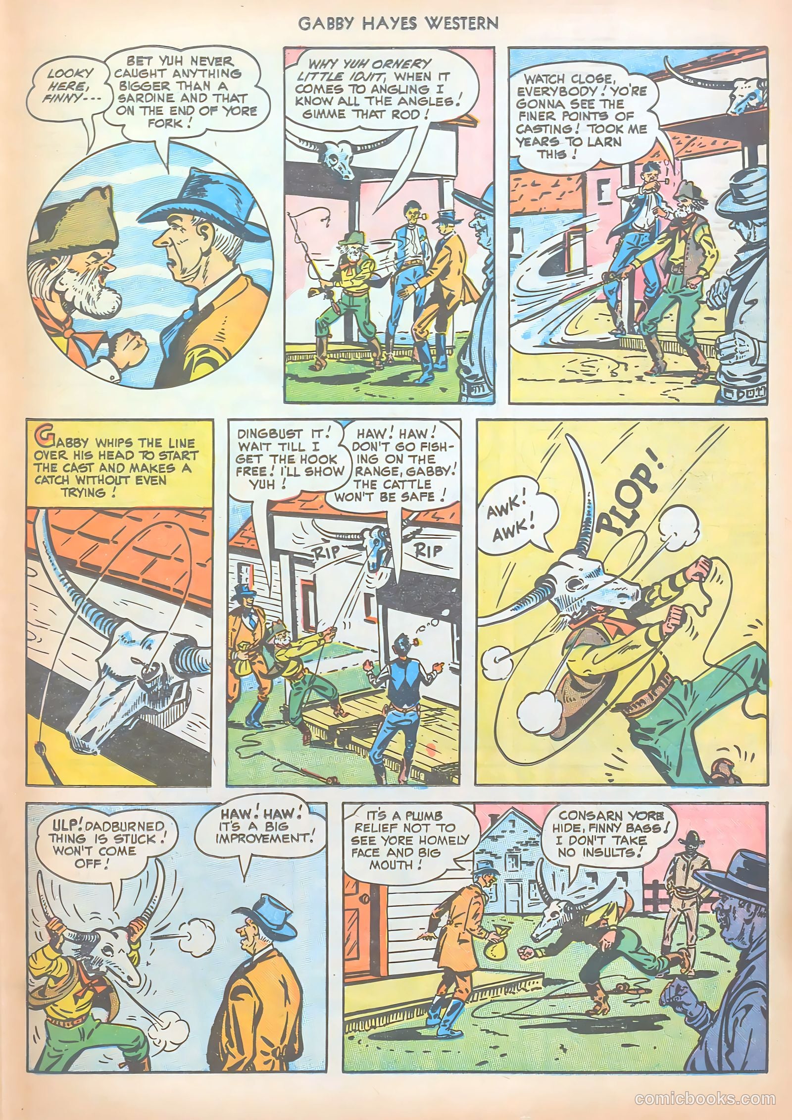 Gabby Hayes Western #14 — page 19 of 36