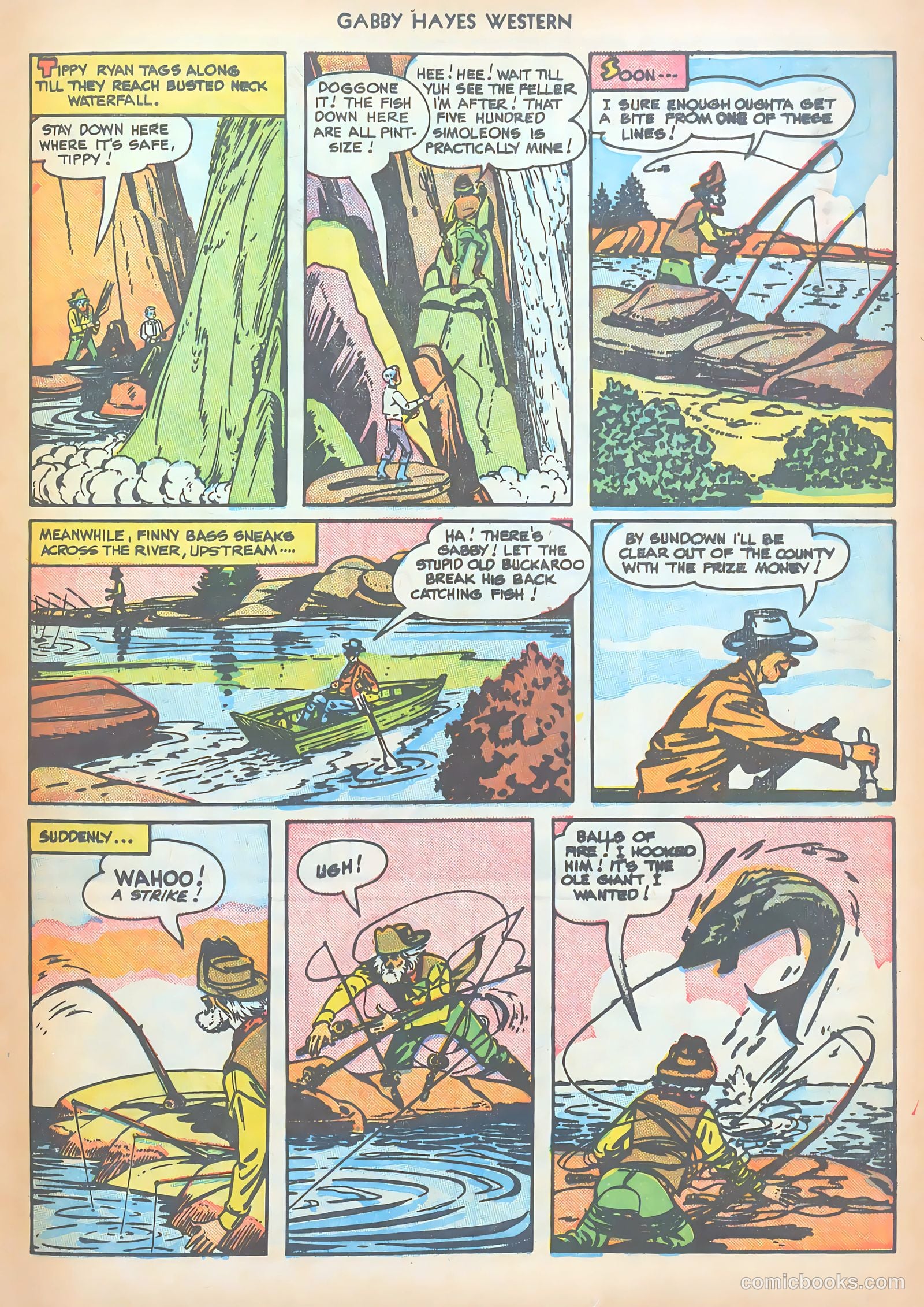Gabby Hayes Western #14 — page 21 of 36