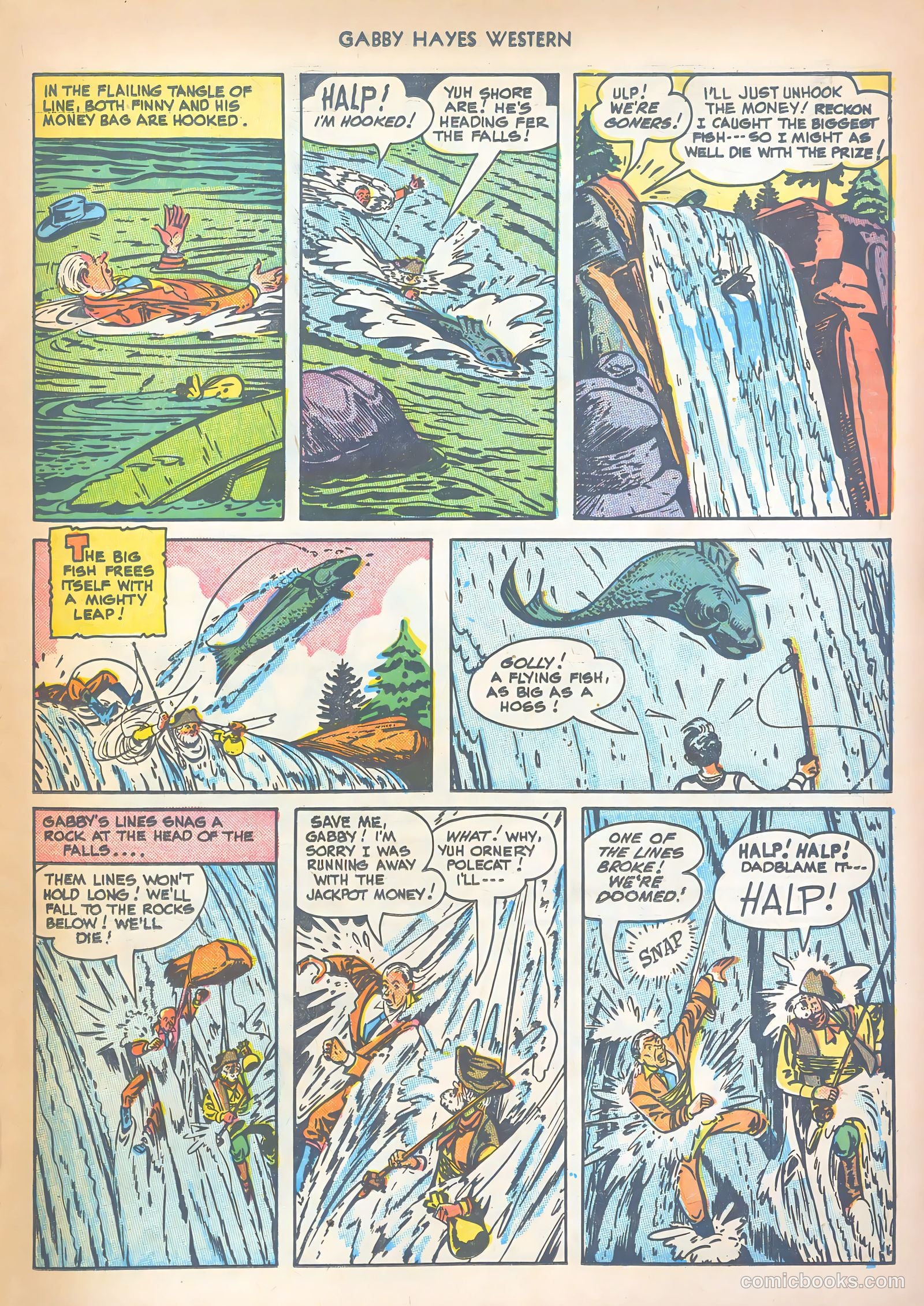 Gabby Hayes Western #14 — page 23 of 36