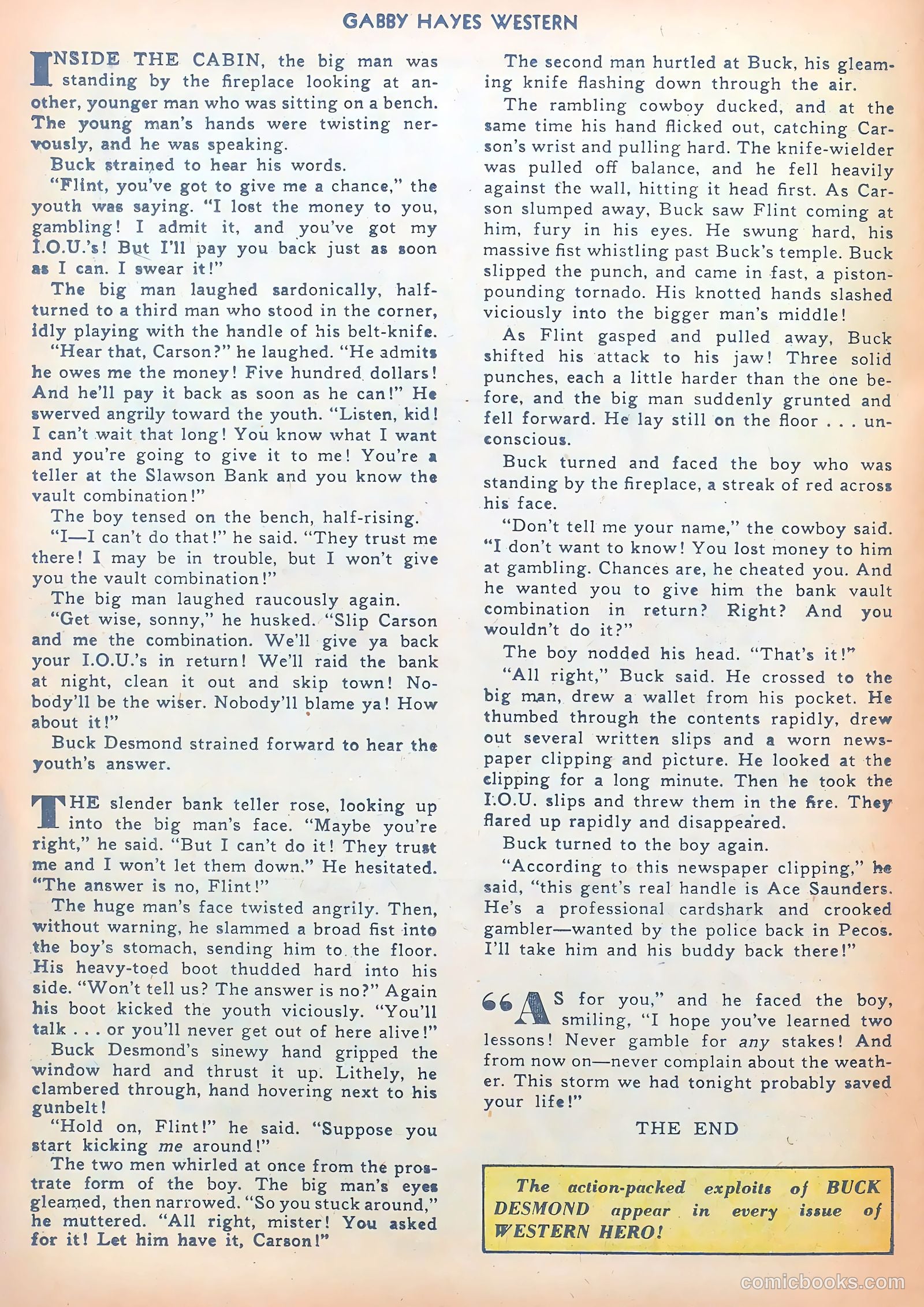 Gabby Hayes Western #14 — page 26 of 36