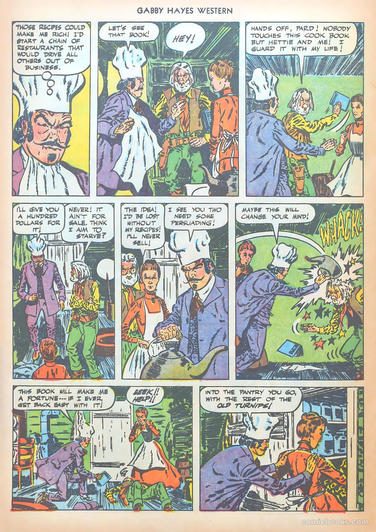 Gabby Hayes Western #14 — page 28 of 36