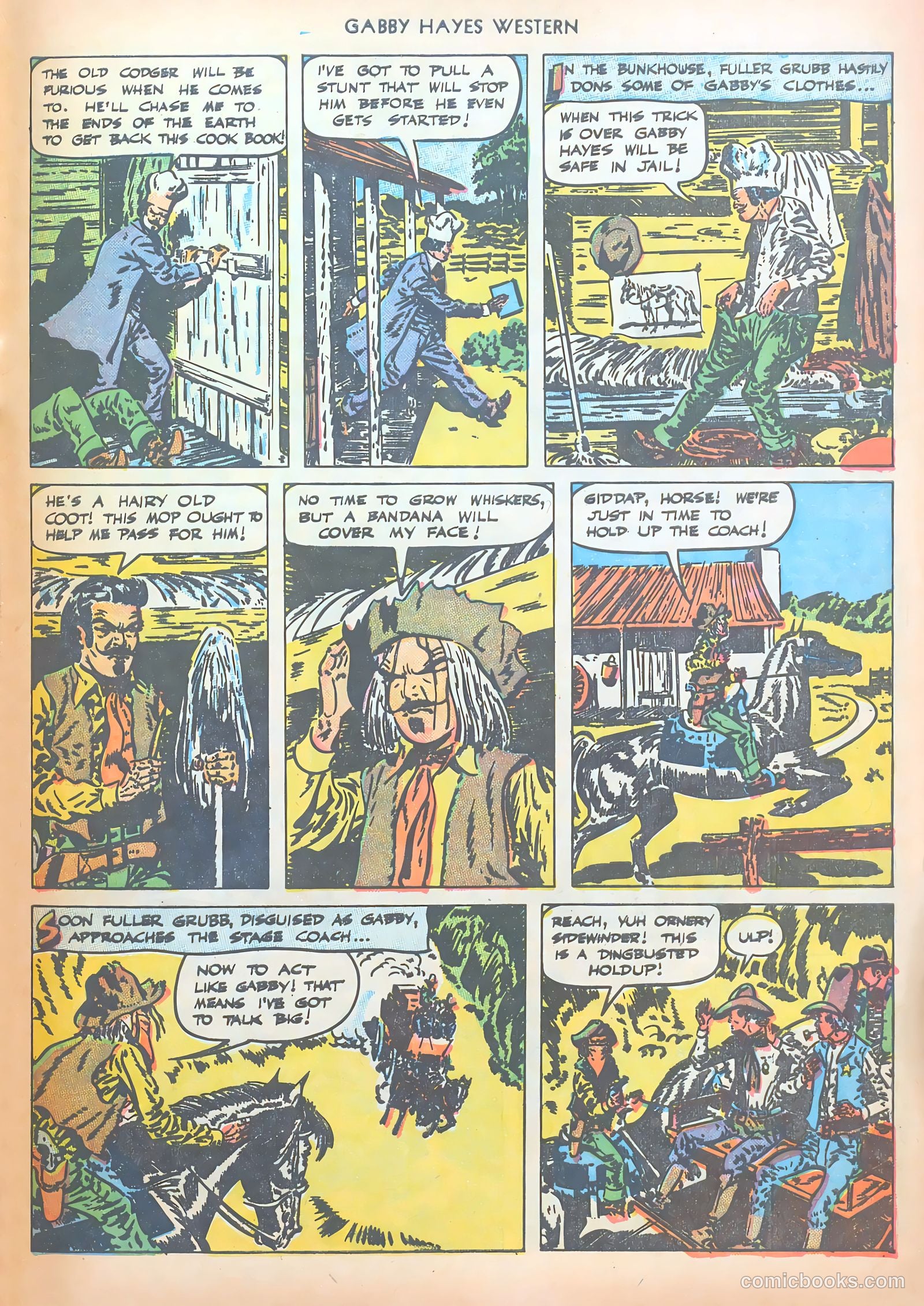 Gabby Hayes Western #14 — page 29 of 36