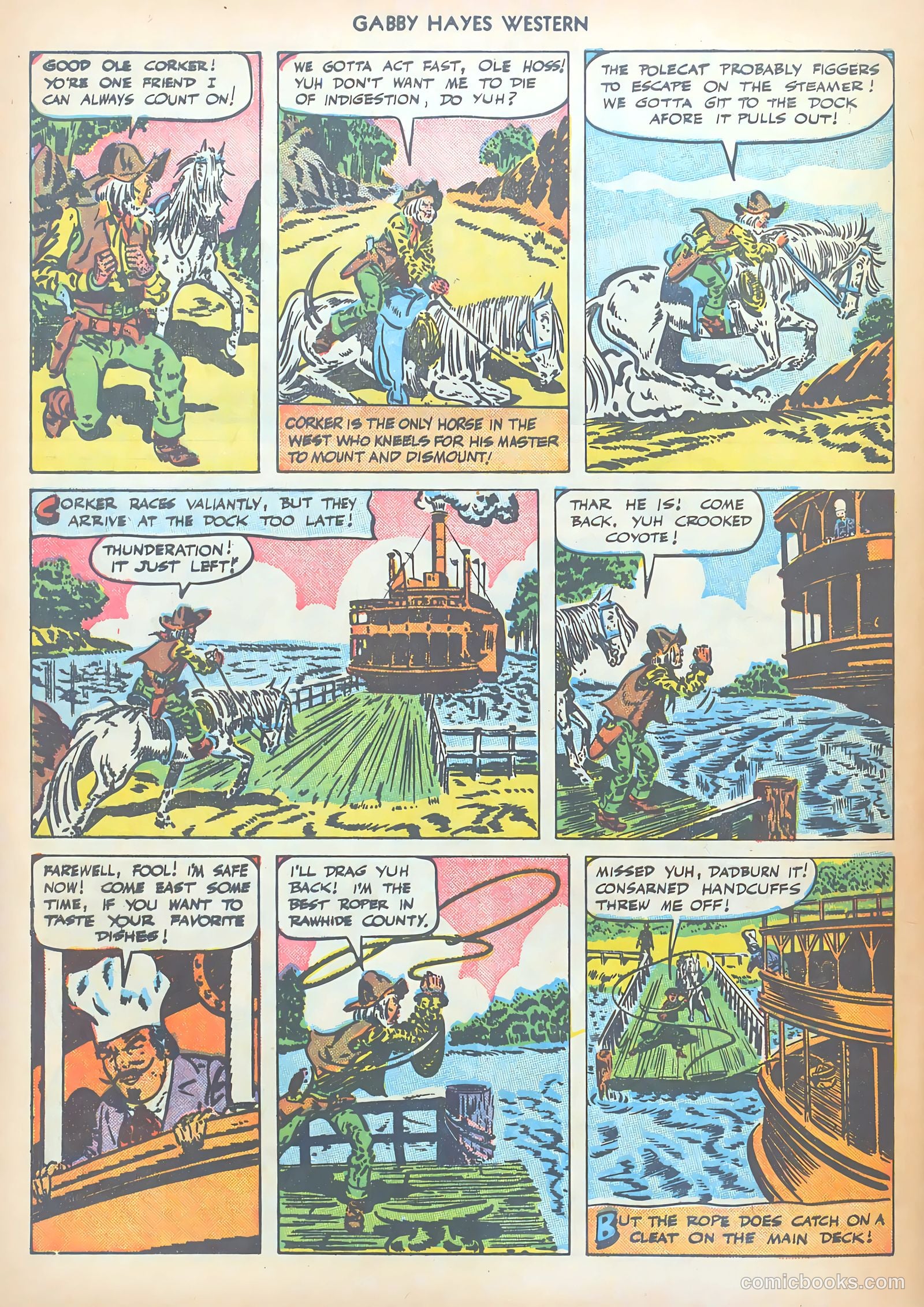 Gabby Hayes Western #14 — page 32 of 36