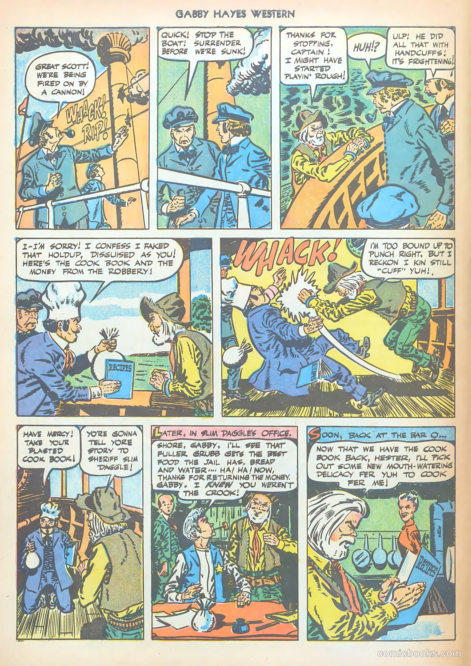 Gabby Hayes Western #14 — page 34 of 36