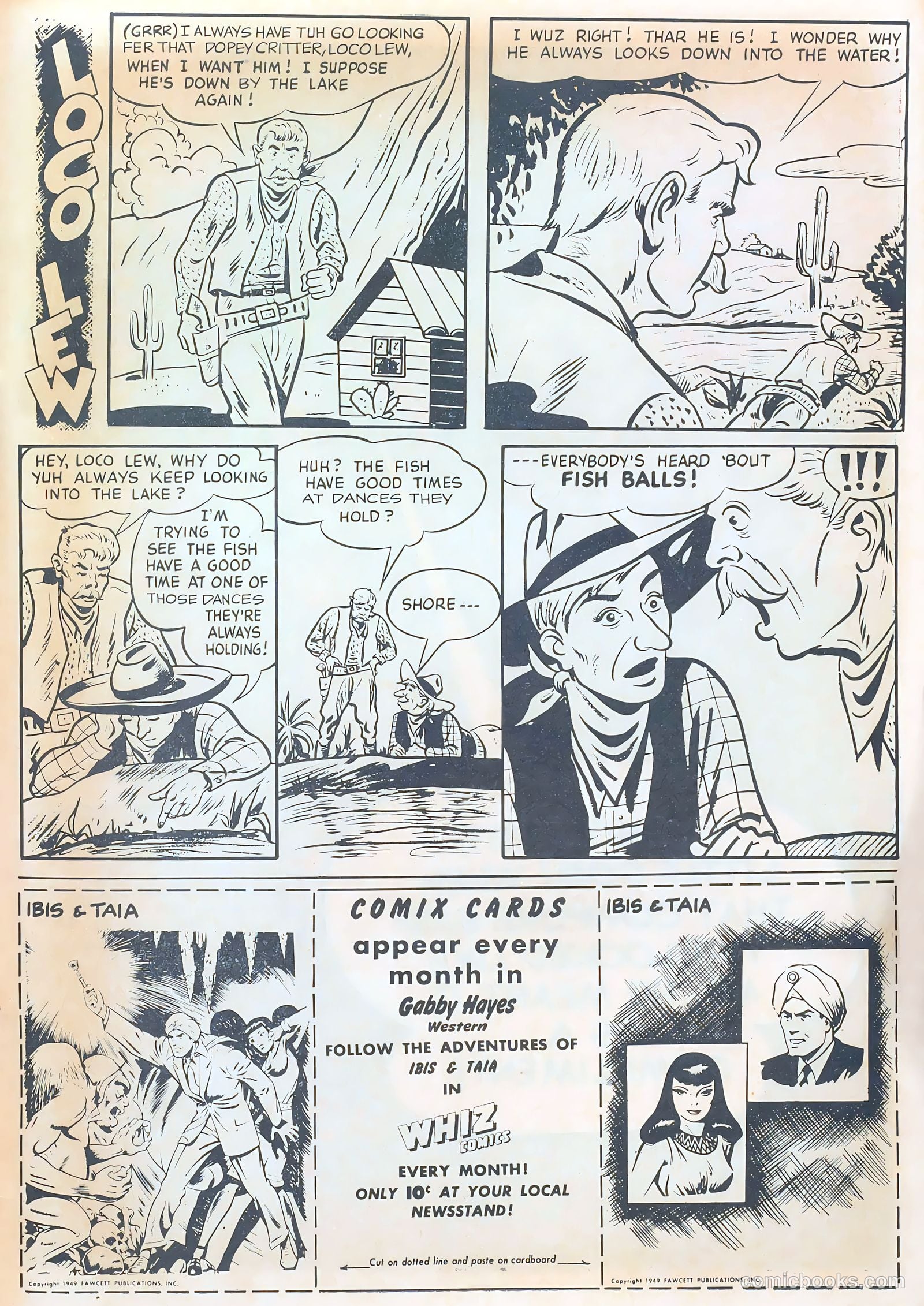 Gabby Hayes Western #14 — page 35 of 36