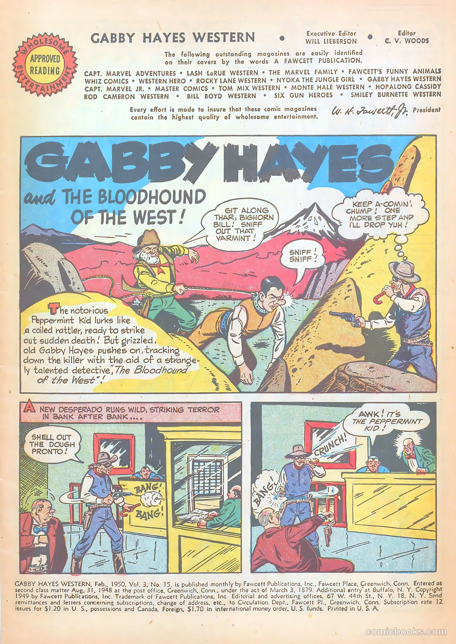 Gabby Hayes Western #15 — page 3 of 36