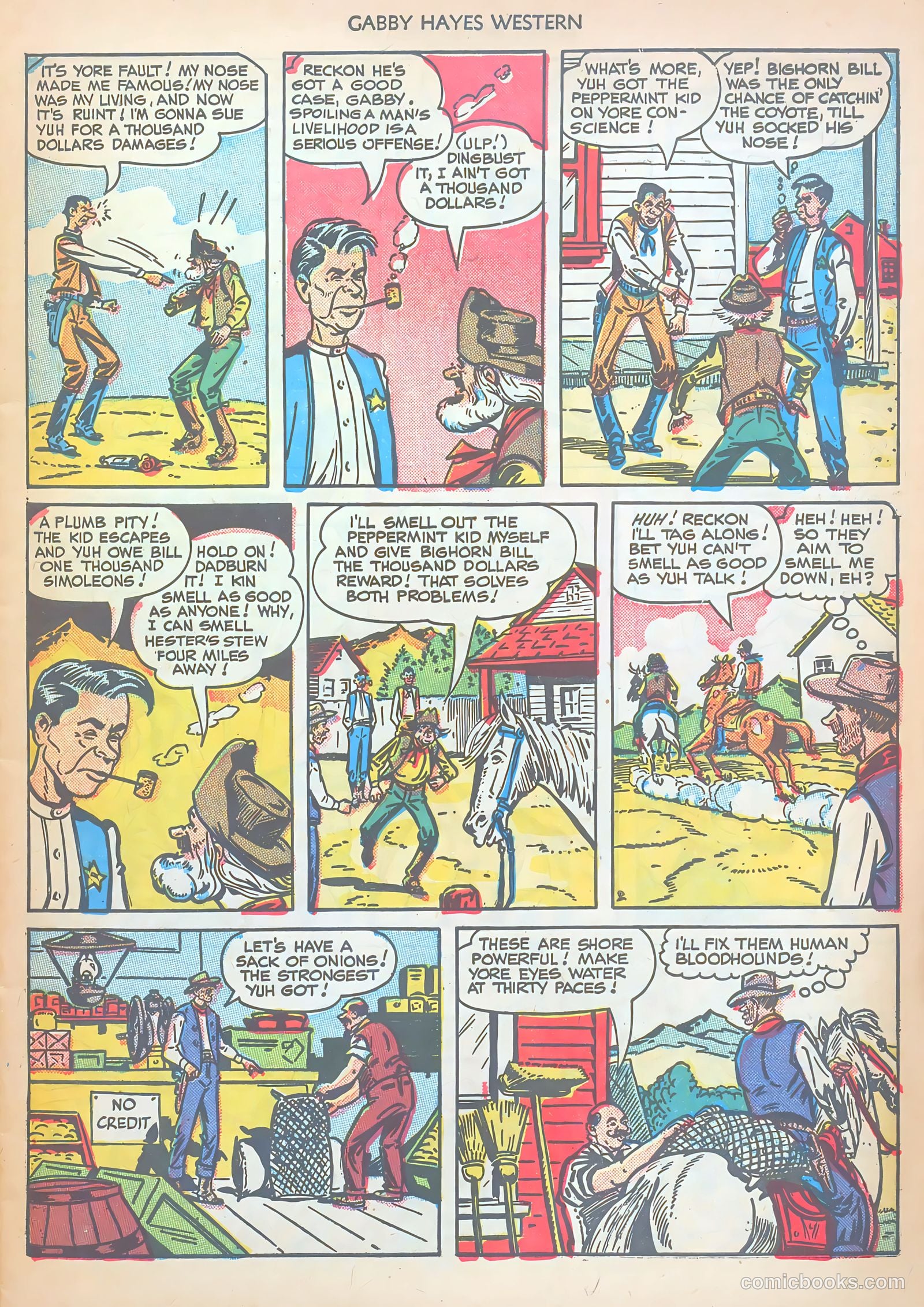 Gabby Hayes Western #15 — page 7 of 36