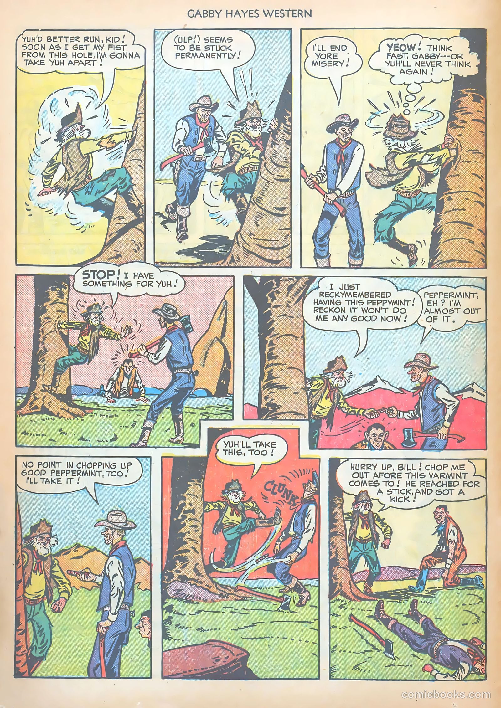 Gabby Hayes Western #15 — page 12 of 36