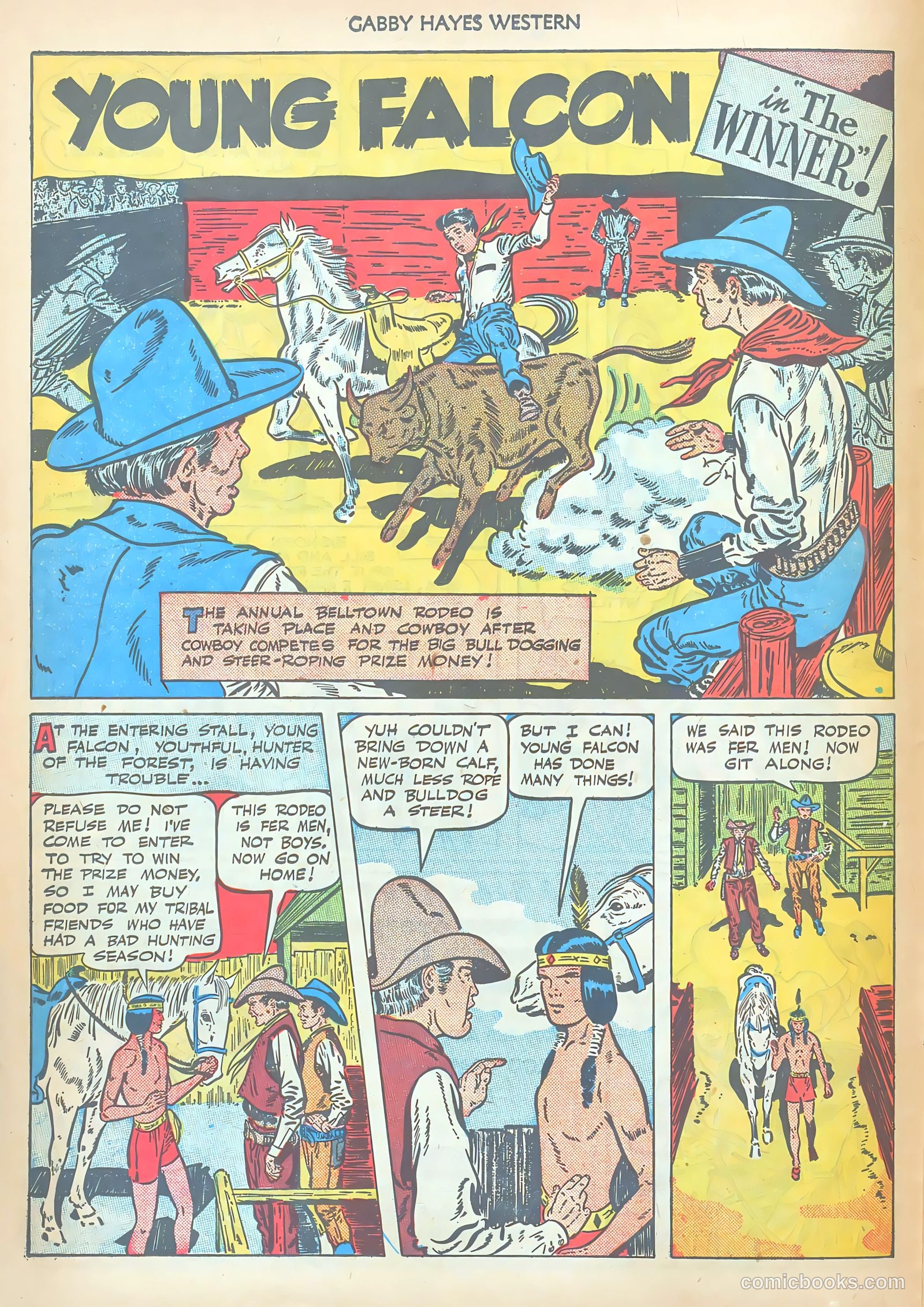 Gabby Hayes Western #15 — page 14 of 36