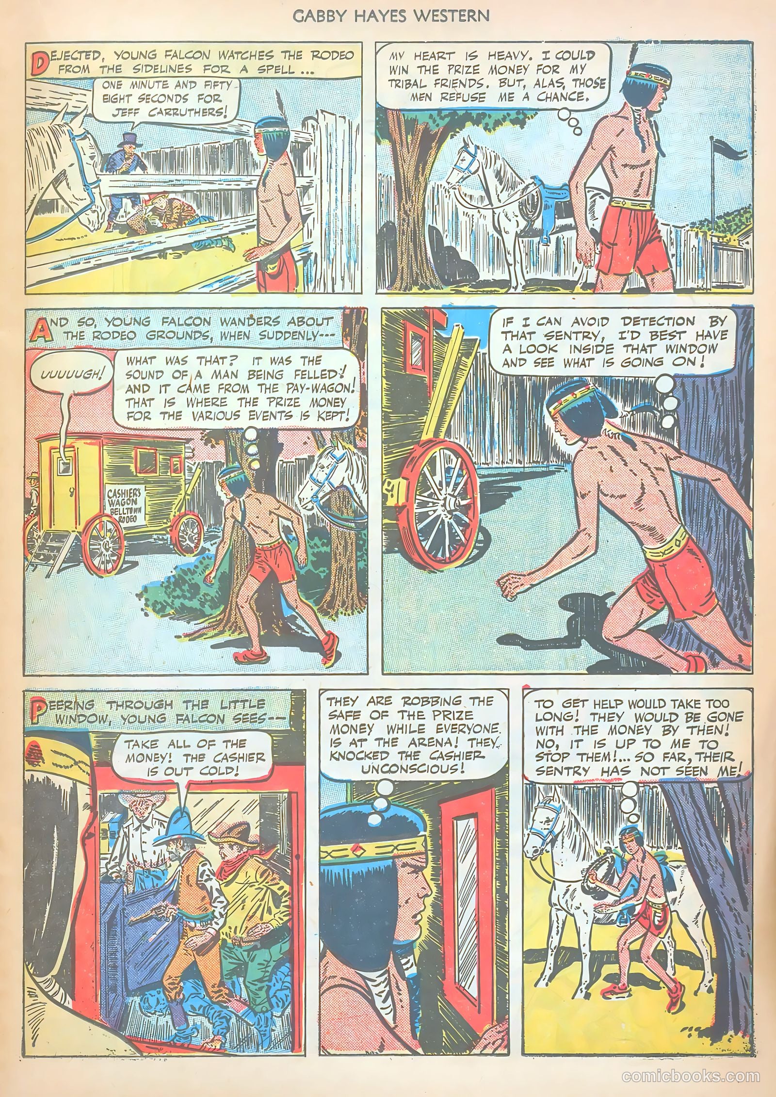 Gabby Hayes Western #15 — page 15 of 36