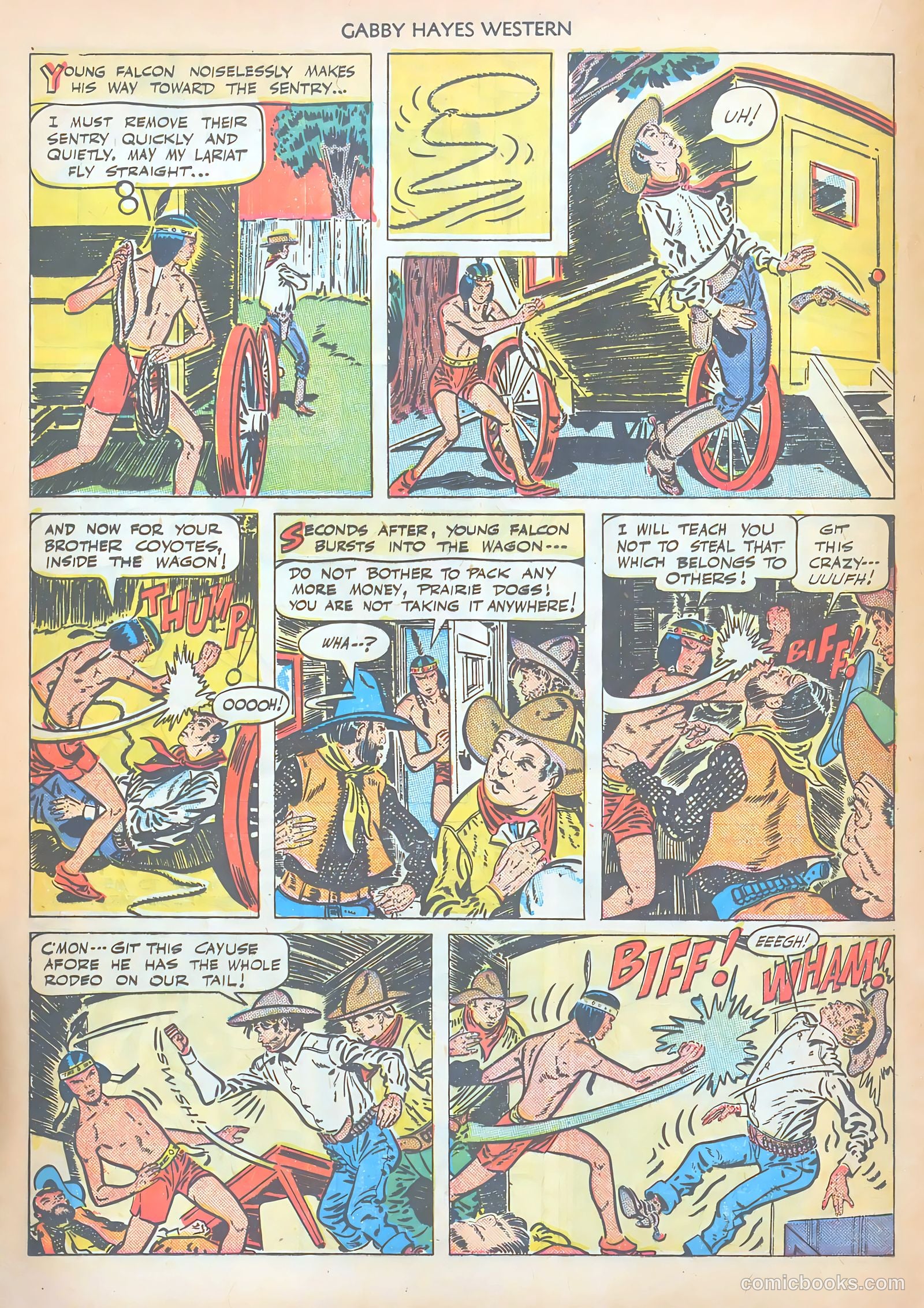 Gabby Hayes Western #15 — page 16 of 36