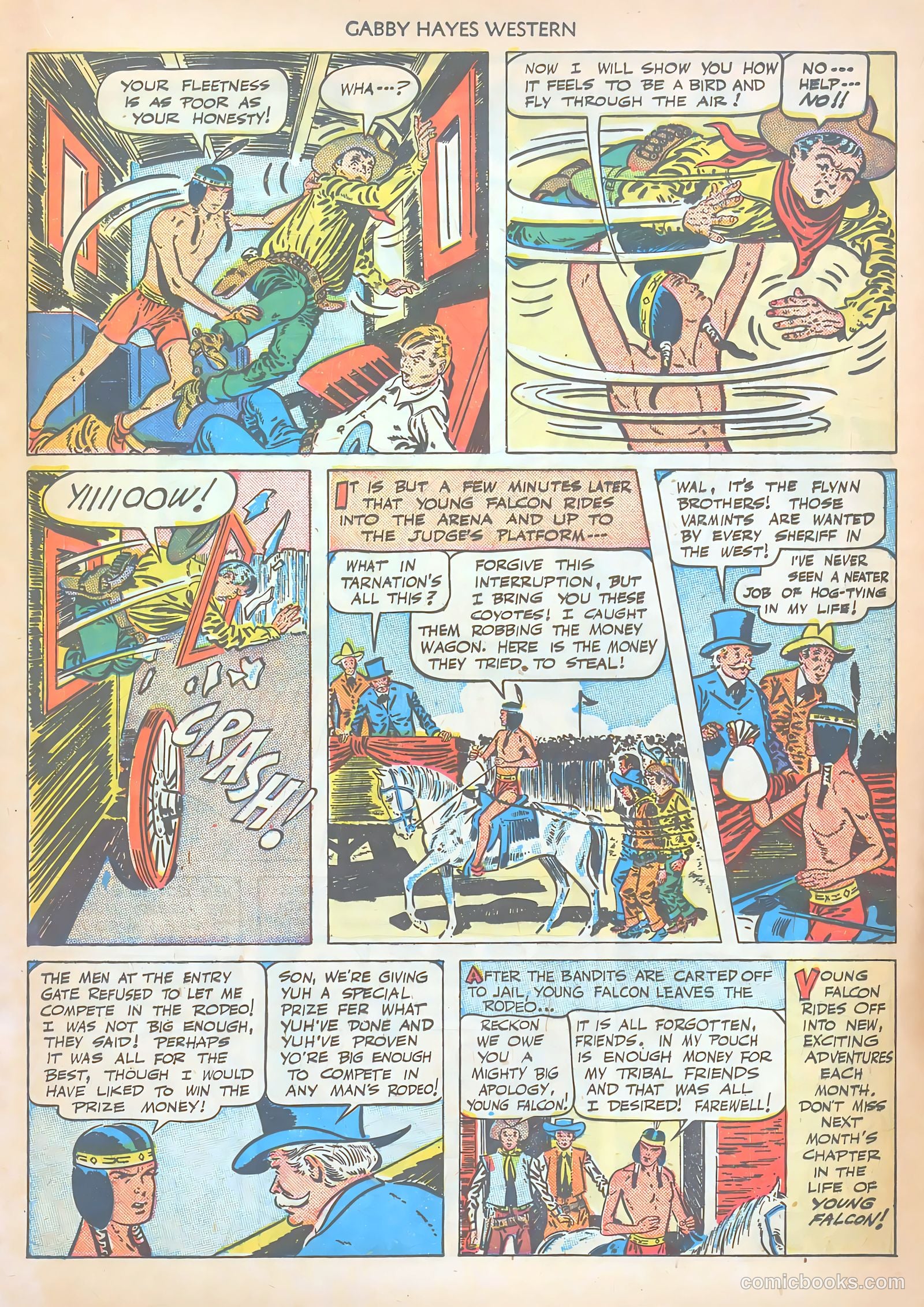 Gabby Hayes Western #15 — page 17 of 36