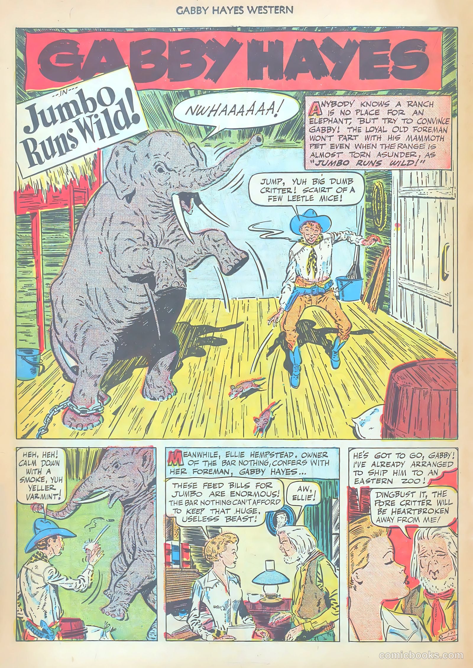 Gabby Hayes Western #15 — page 18 of 36