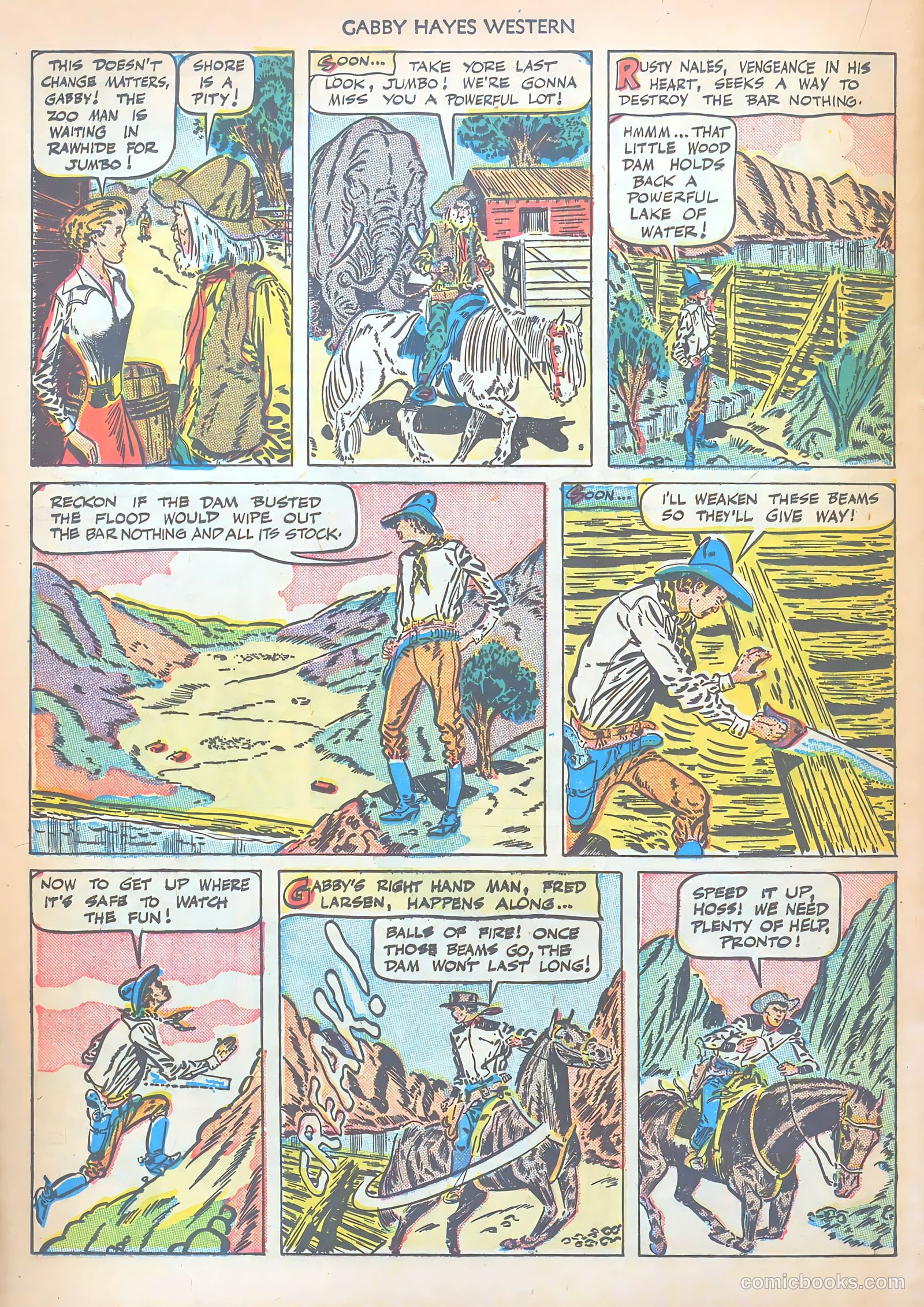Gabby Hayes Western #15 — page 20 of 36