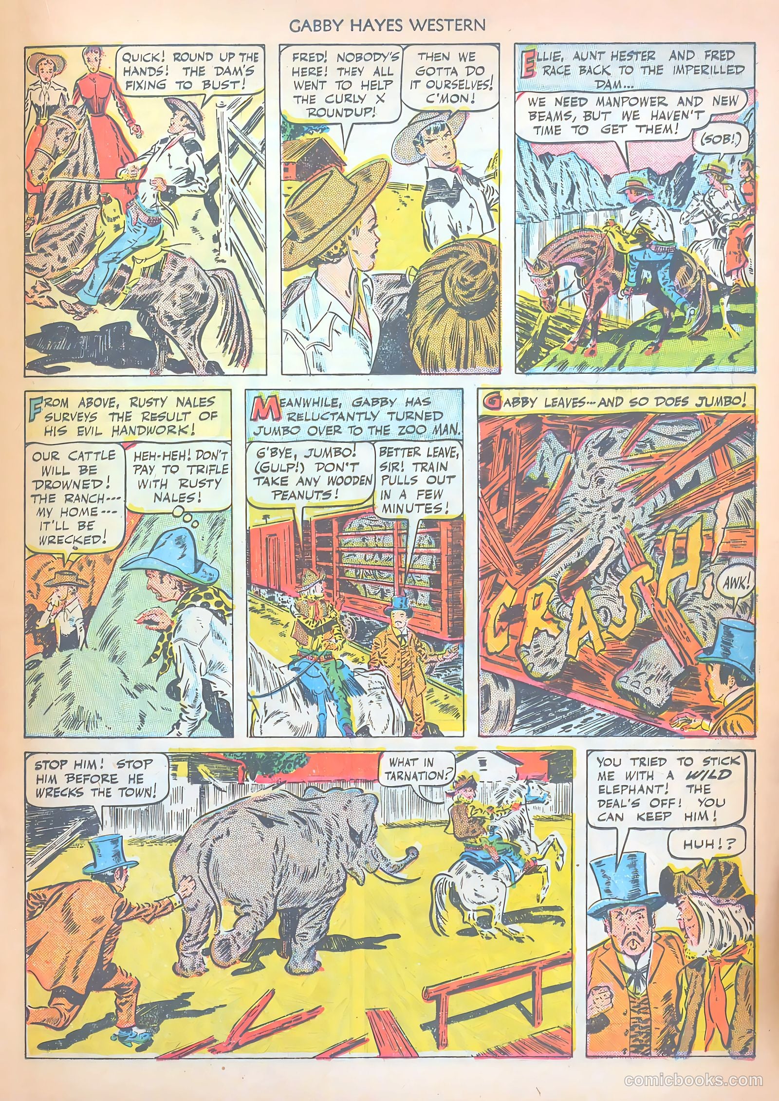 Gabby Hayes Western #15 — page 21 of 36