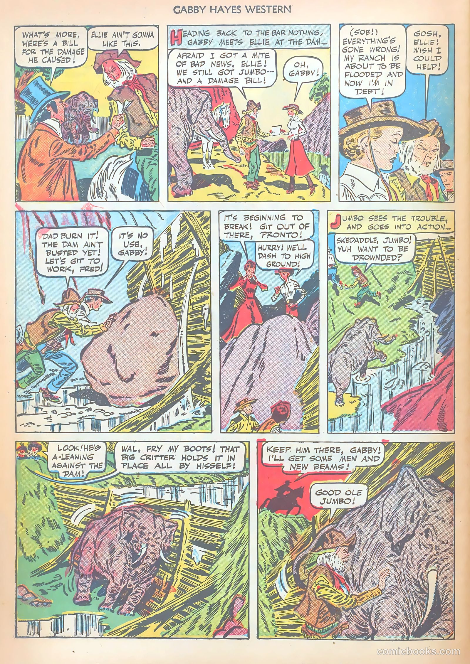 Gabby Hayes Western #15 — page 22 of 36