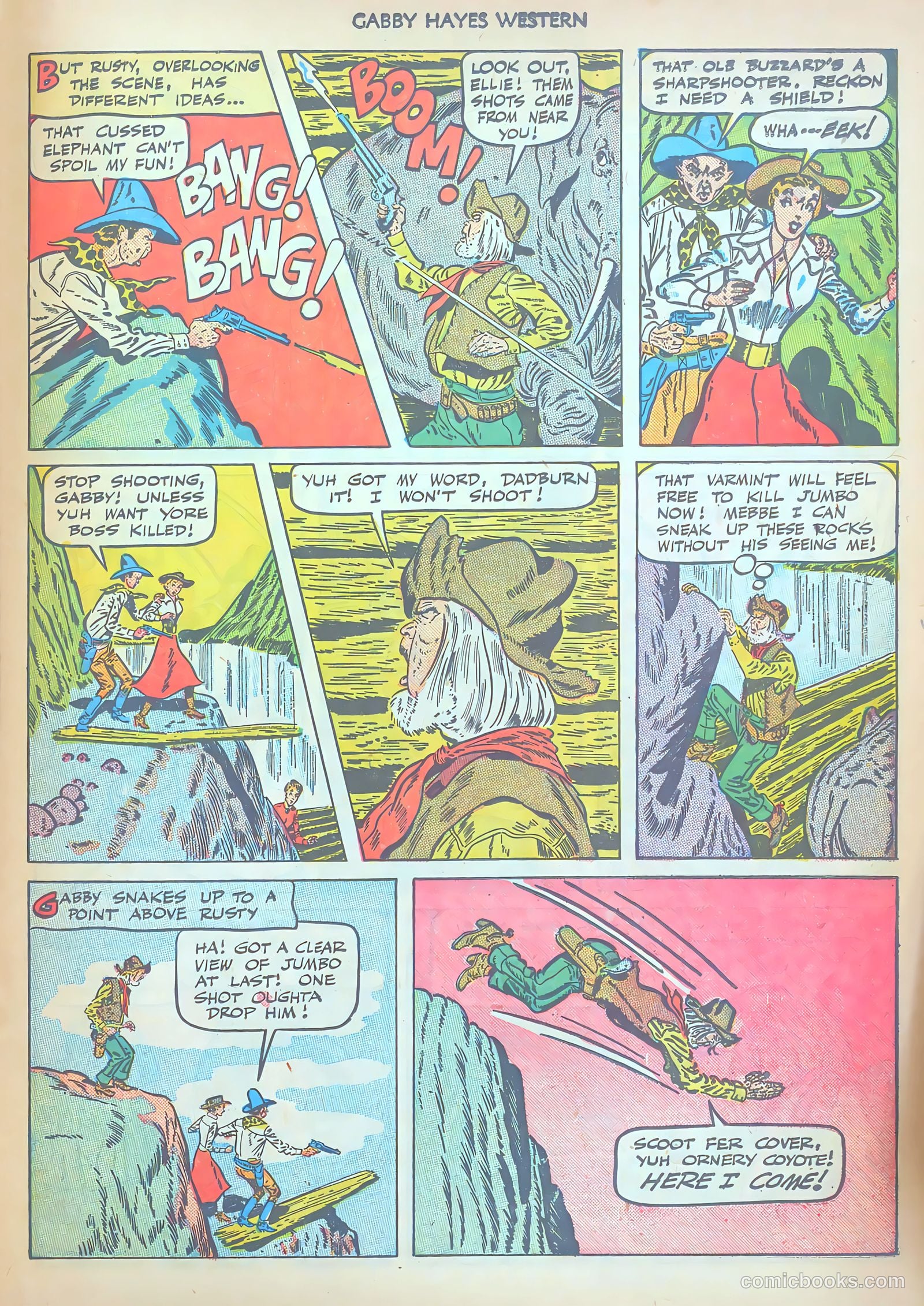 Gabby Hayes Western #15 — page 23 of 36