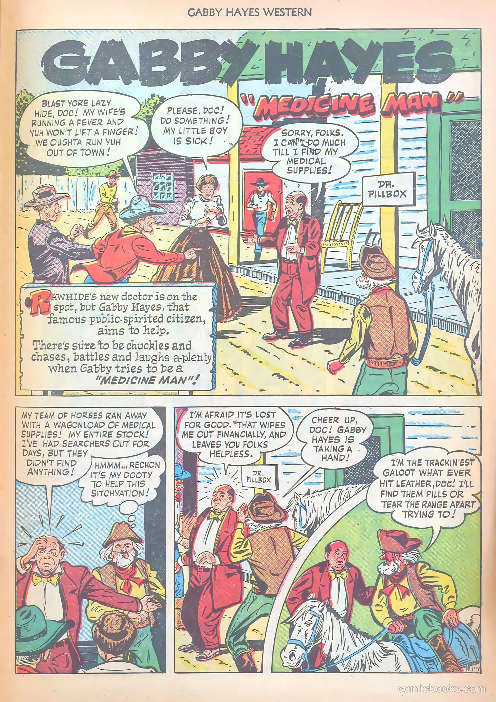 Gabby Hayes Western #15 — page 27 of 36
