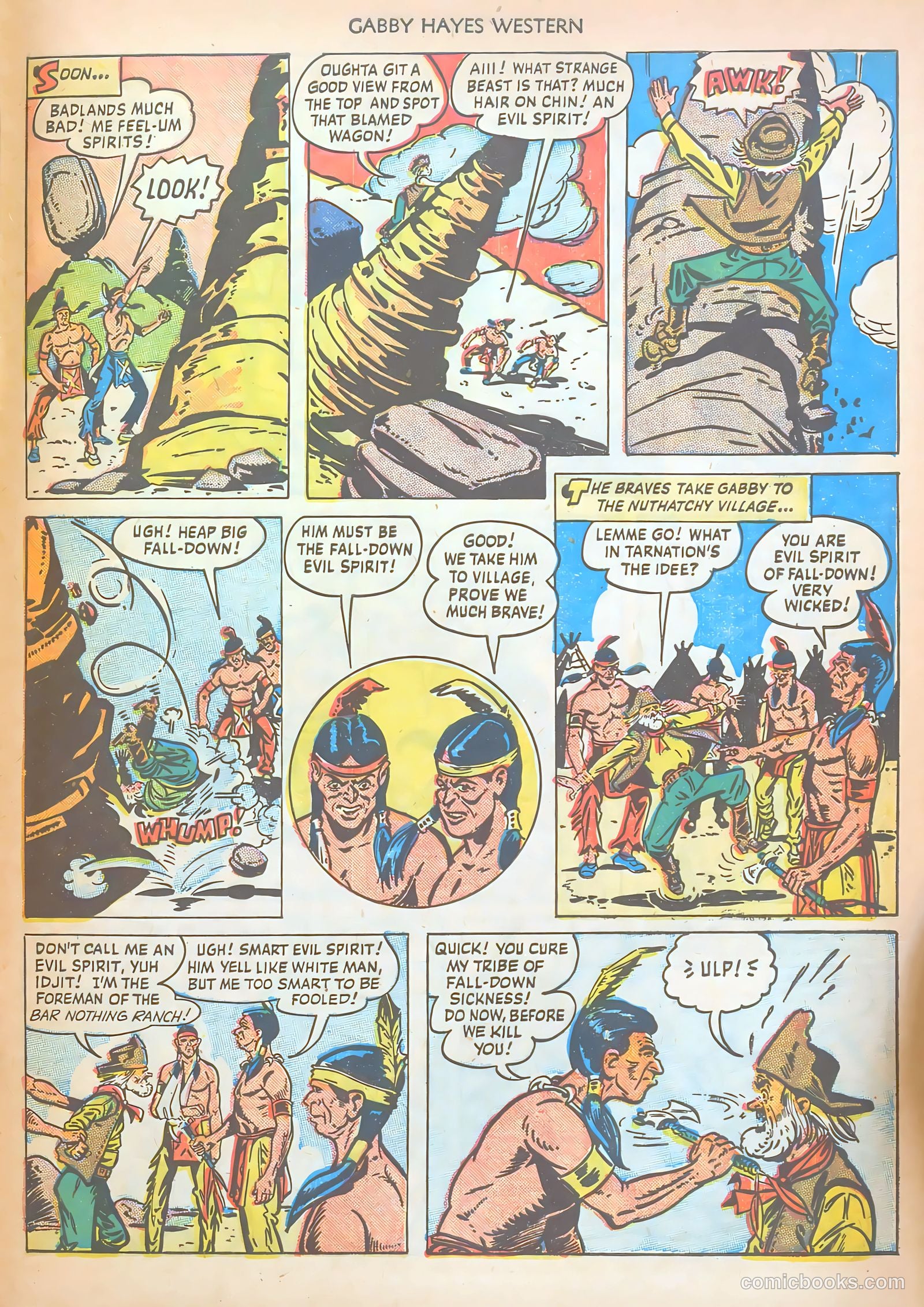 Gabby Hayes Western #15 — page 29 of 36